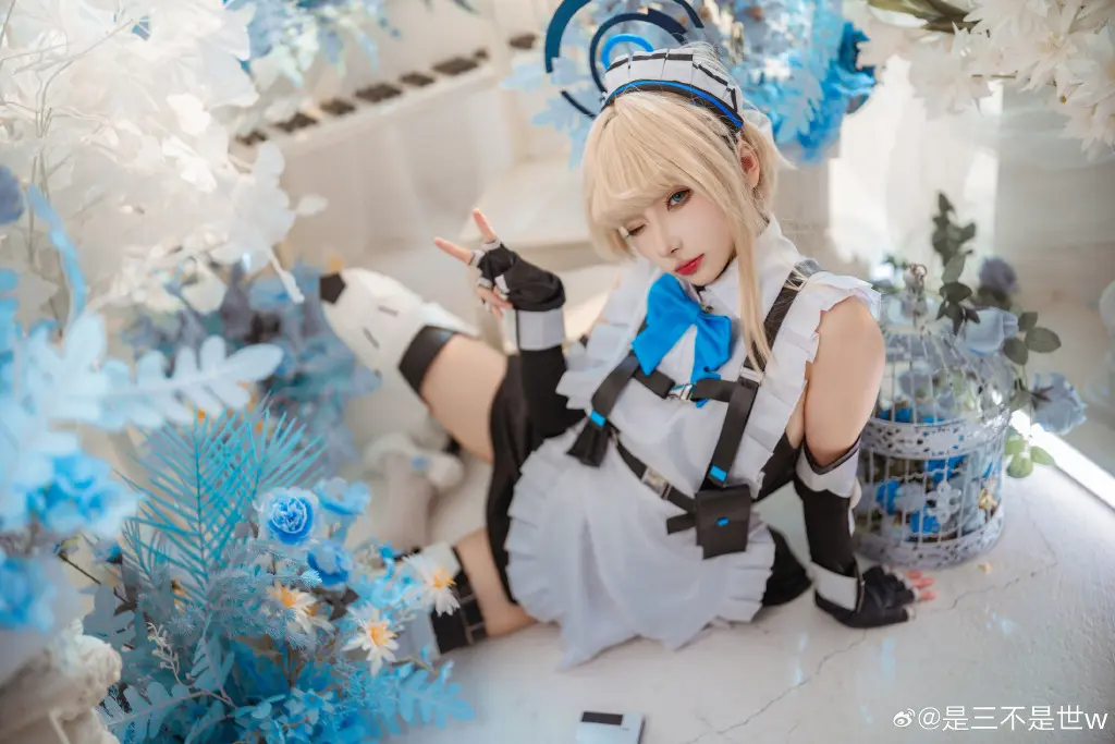 cosplay 如果是学兔子的话，我也会一点. 蔚蓝档案 飞鸟马时@是三不是世w COSPLAY-第11张