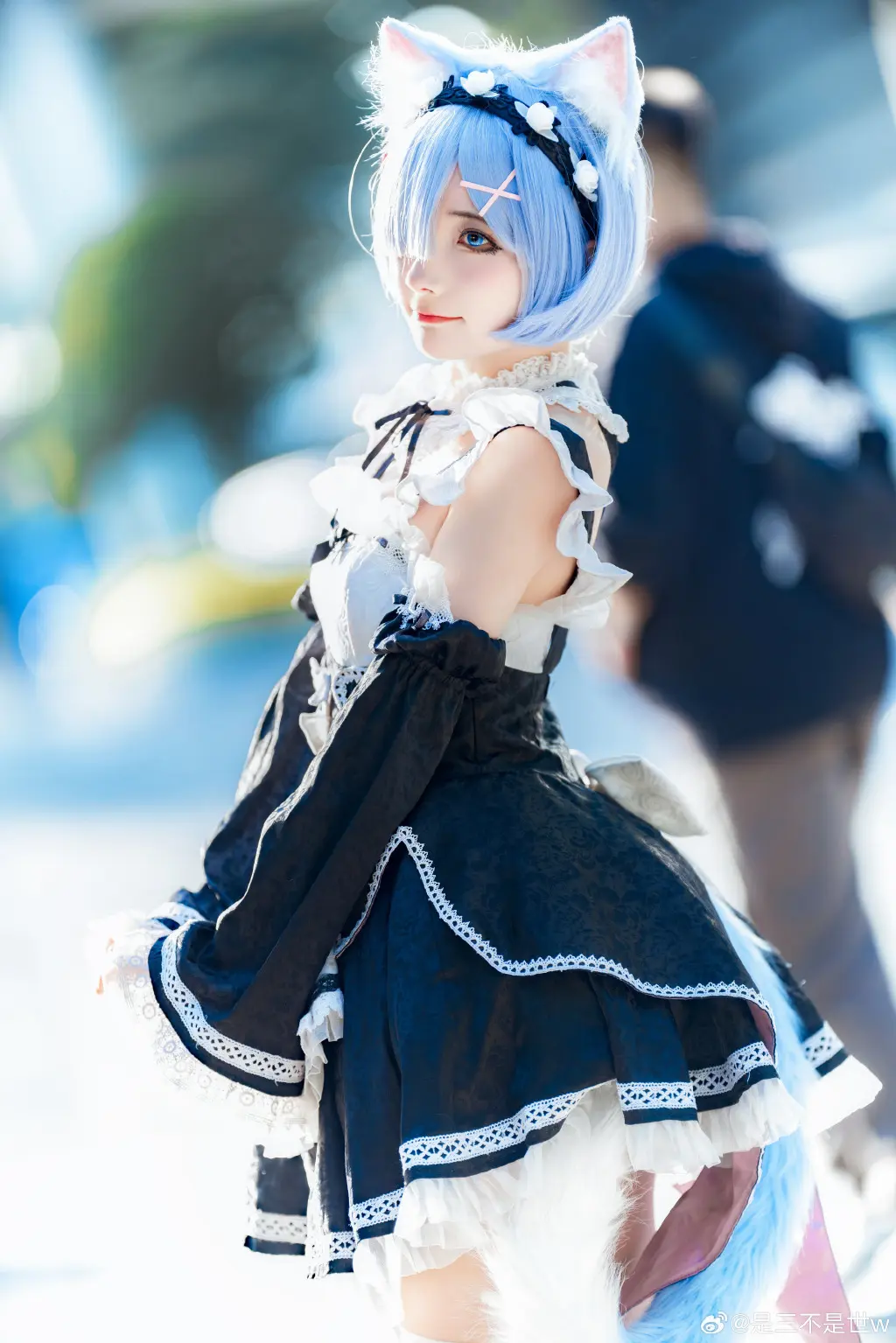 COSPLAY RE0 蕾姆 你就是蕾姆的英雄.@是三不是世w-公众号小姨ai