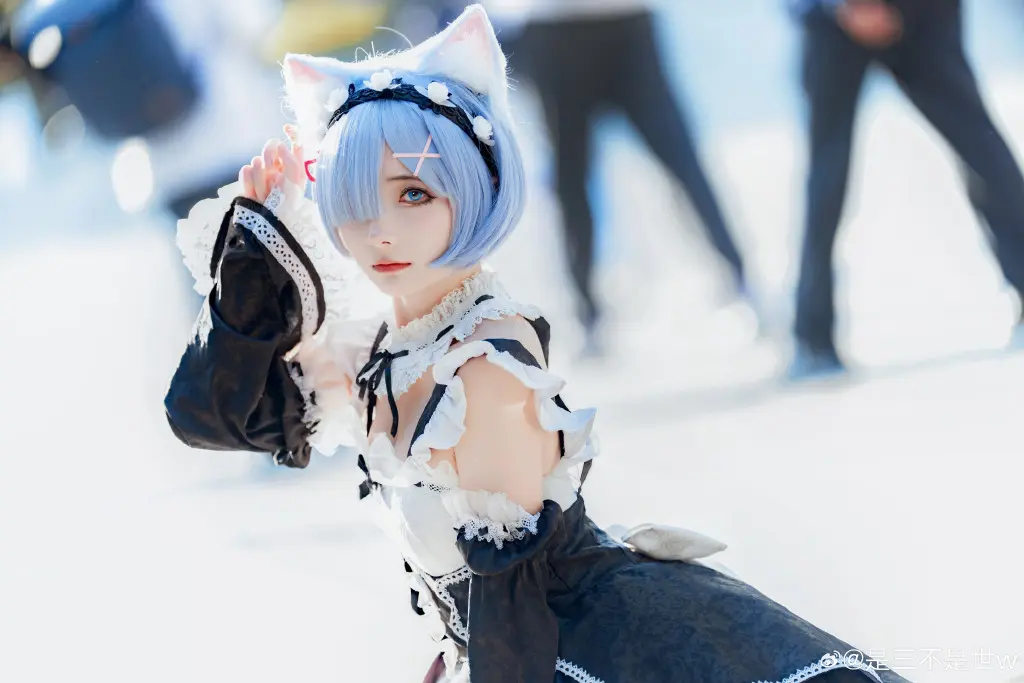 COSPLAY RE0 蕾姆 你就是蕾姆的英雄.@是三不是世w COSPLAY-第10张