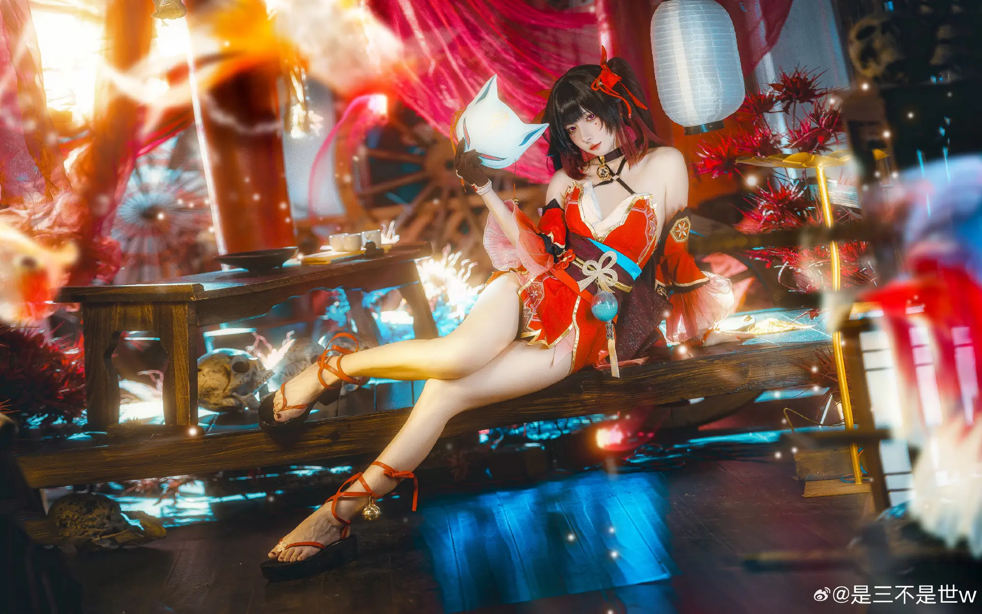 COSPLAY 好啦，不要发愣嘛亲爱的。  崩坏：星穹铁道 花火@是三不是世w COSPLAY-第9张
