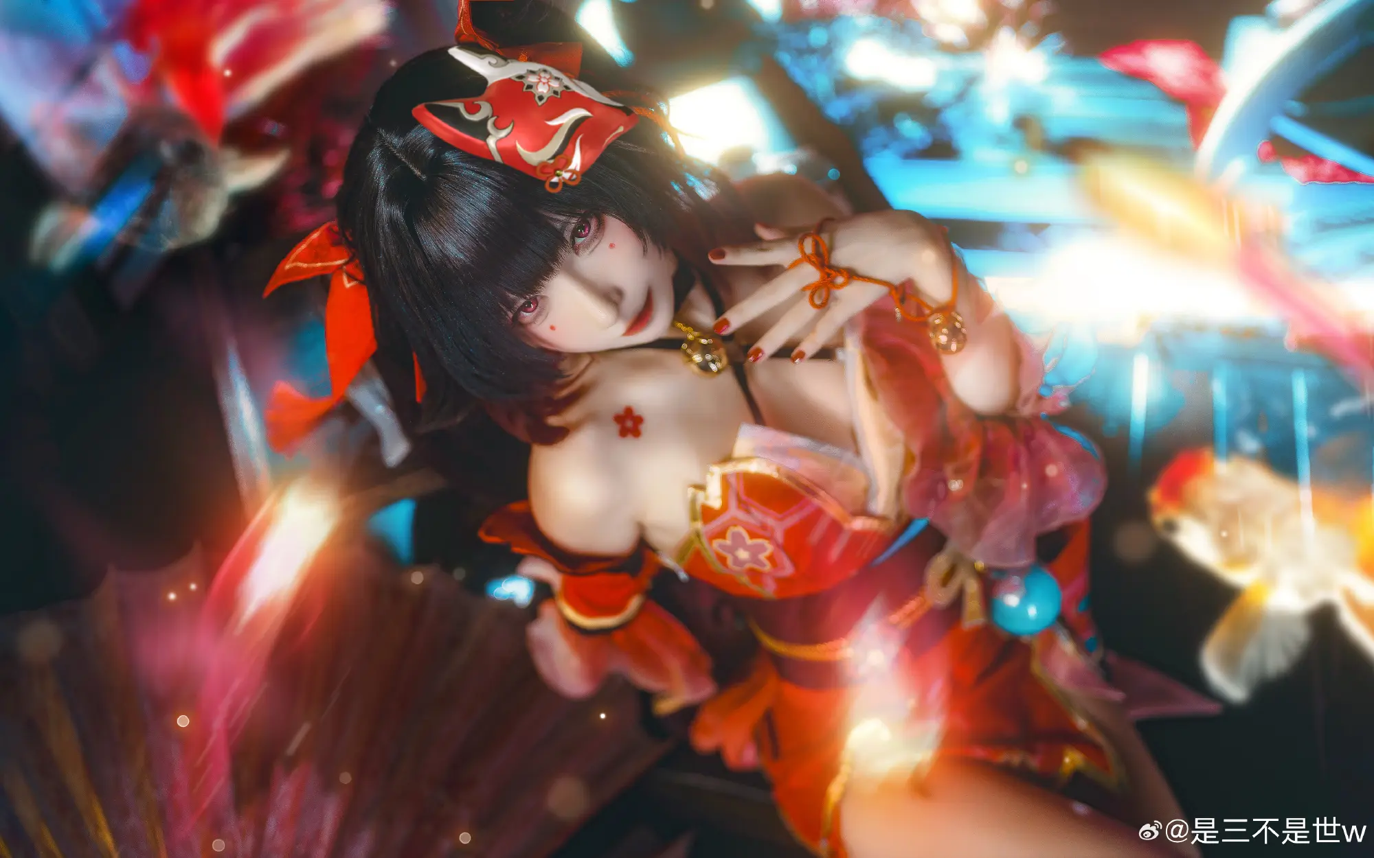 COSPLAY 好啦，不要发愣嘛亲爱的。  崩坏：星穹铁道 花火@是三不是世w COSPLAY-第5张