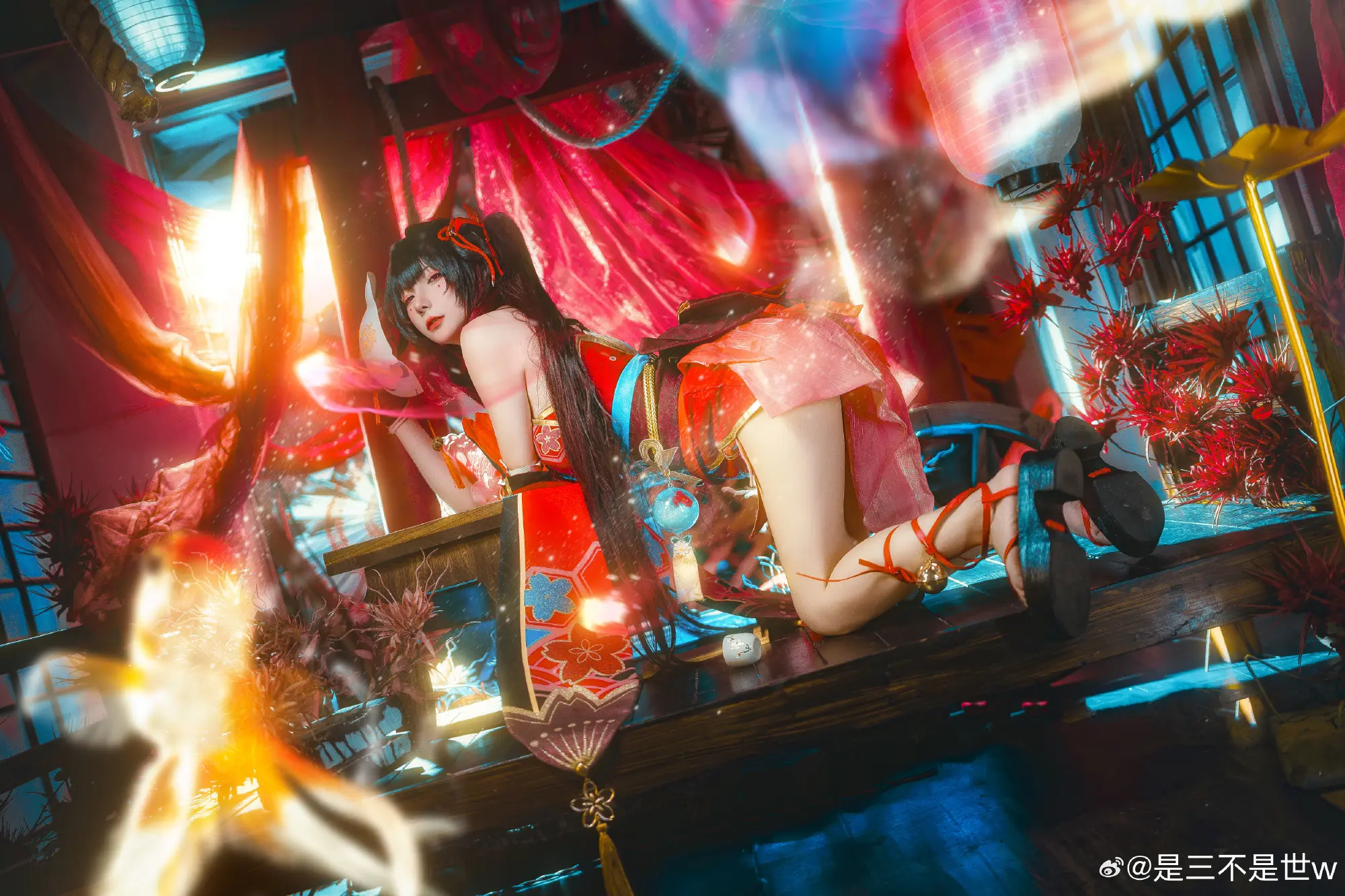 COSPLAY 好啦，不要发愣嘛亲爱的。  崩坏：星穹铁道 花火@是三不是世w COSPLAY-第8张