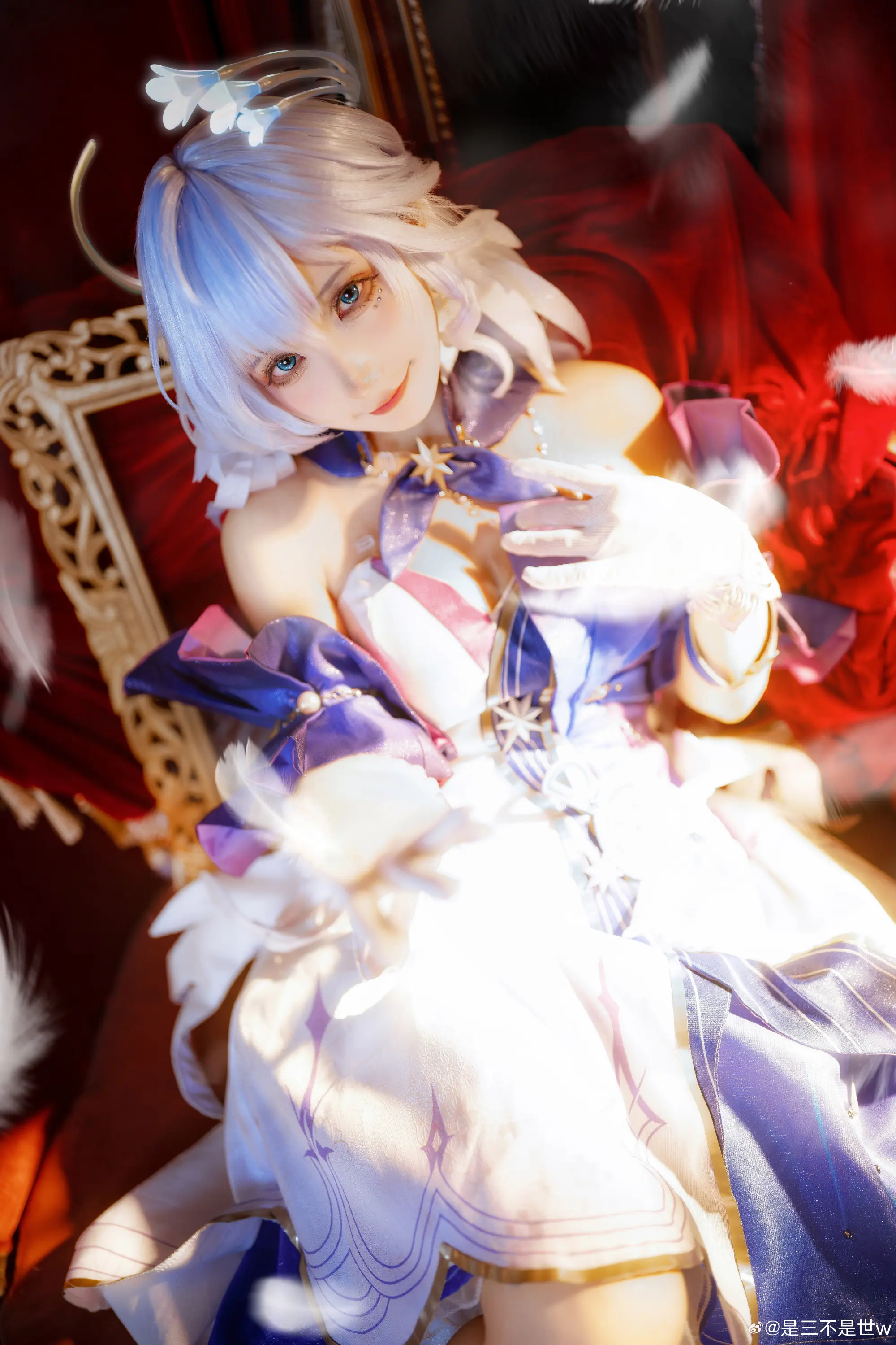 COSPLAY 崩坏:星穹铁道 知更鸟@是三不是世w-公众号小姨ai
