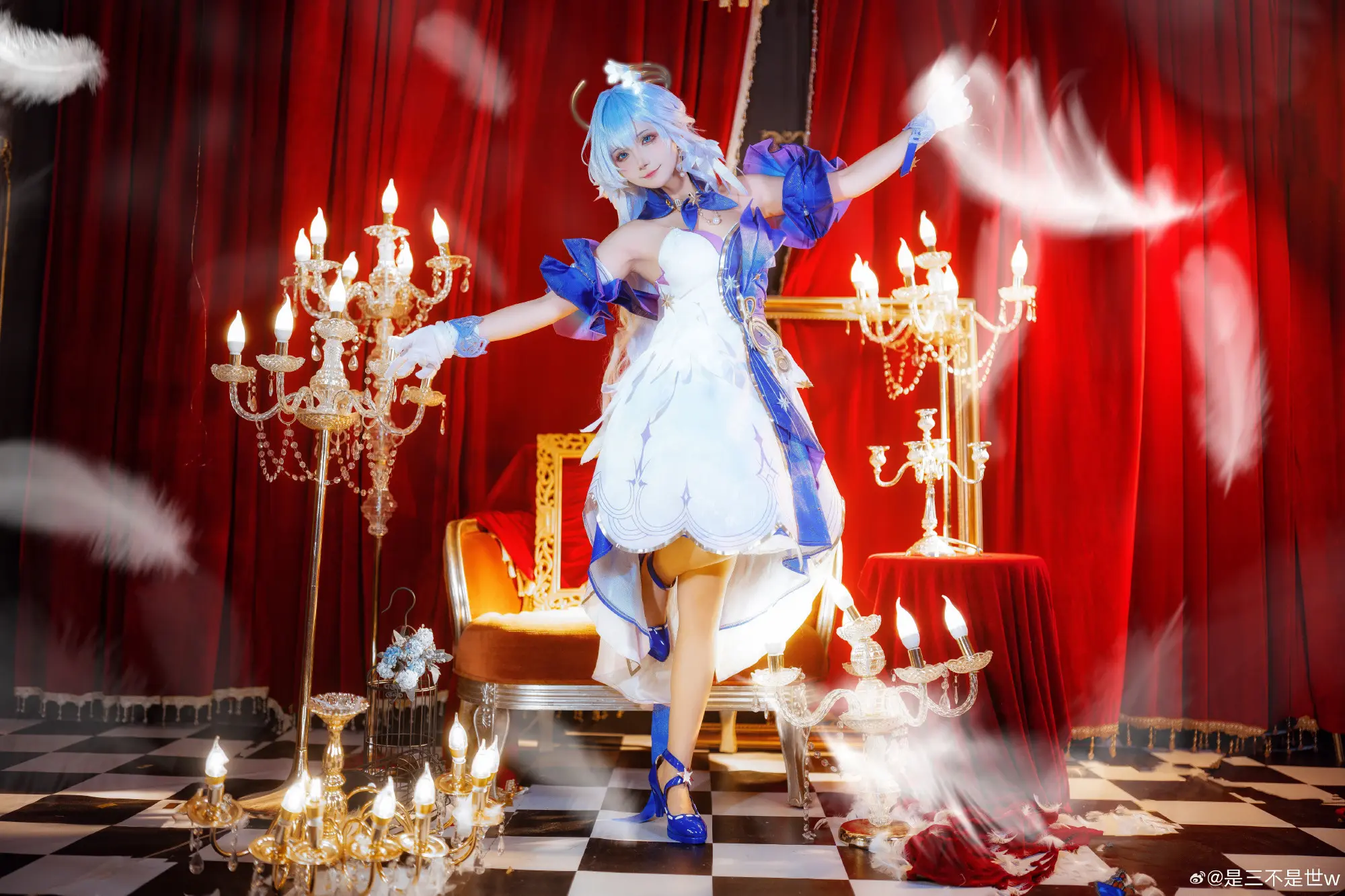 COSPLAY 崩坏：星穹铁道 知更鸟@是三不是世w COSPLAY-第13张