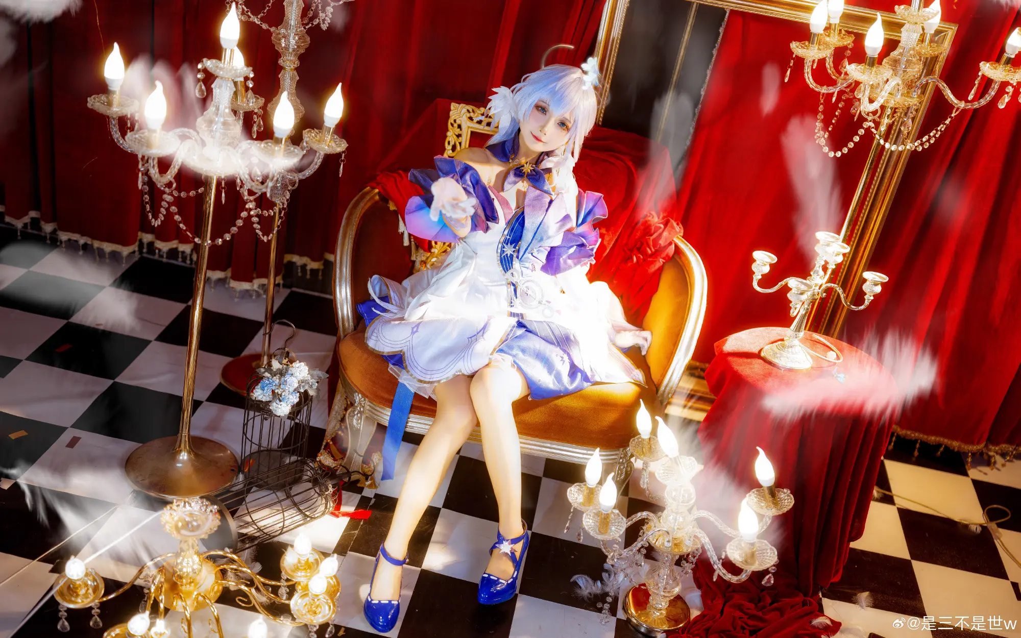 COSPLAY 崩坏：星穹铁道 知更鸟@是三不是世w COSPLAY-第12张