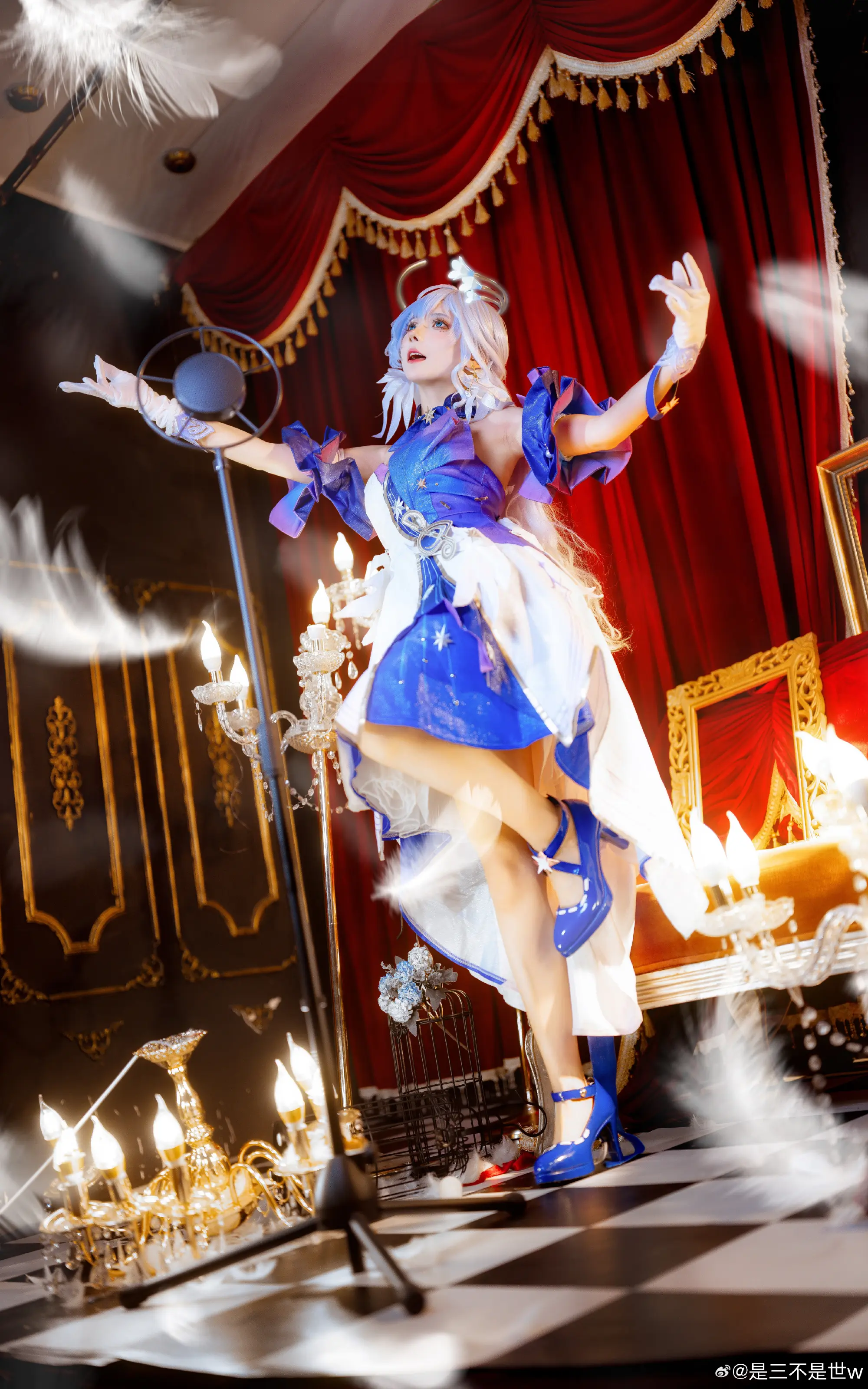 COSPLAY 崩坏:星穹铁道 知更鸟@是三不是世w-公众号小姨ai