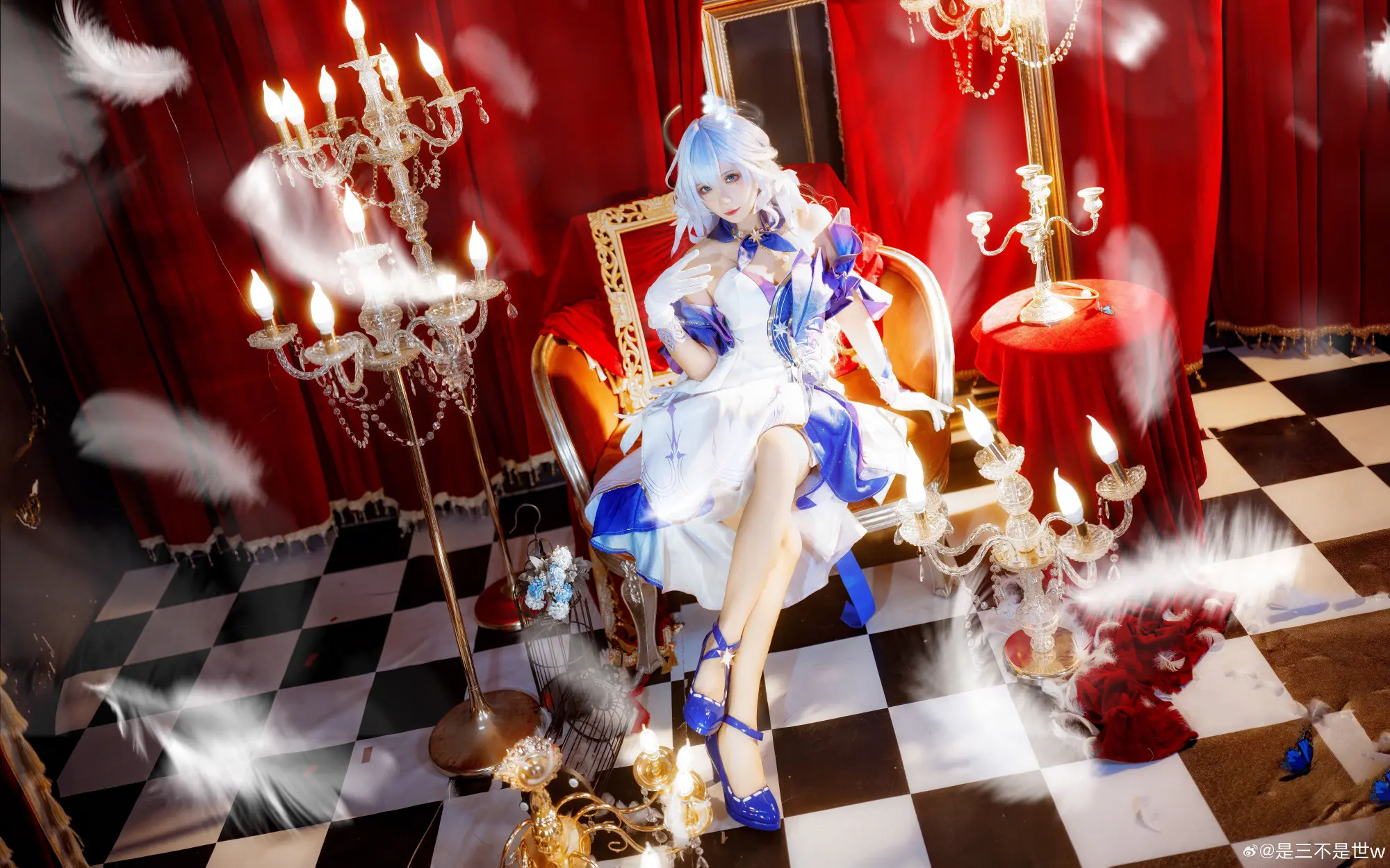 COSPLAY 崩坏：星穹铁道 知更鸟@是三不是世w COSPLAY-第9张