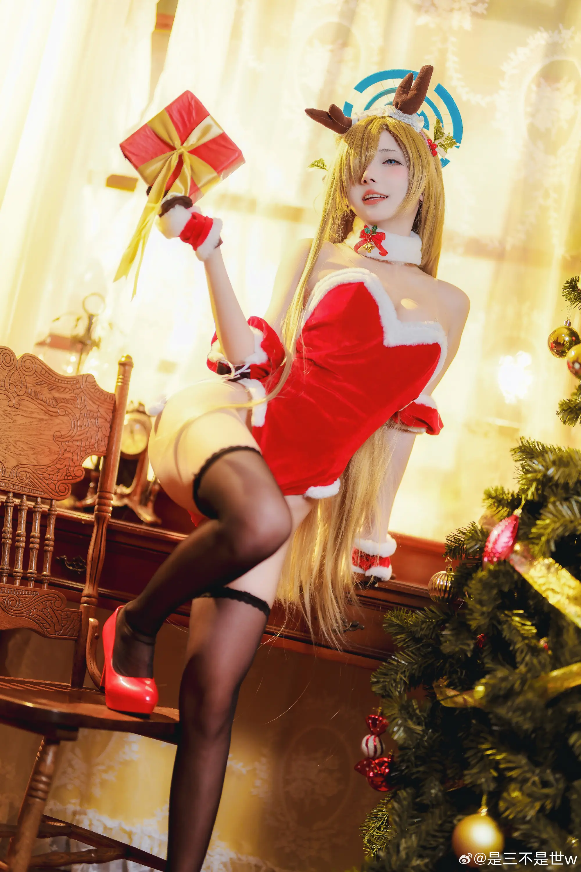 COSPLAY 蔚蓝档案 明日奈@是三不是世w COSPLAY-第5张