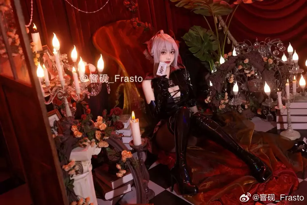 cosplay 明日方舟 维什戴尔@窨砚_Frasto COSPLAY-第7张