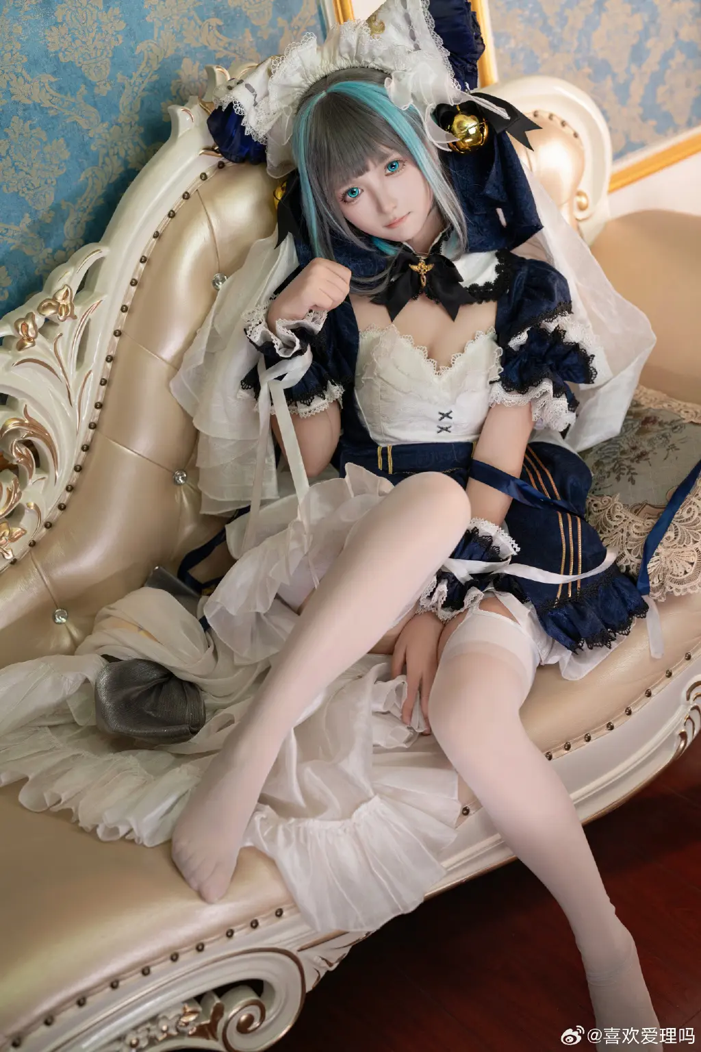 COSPLAY 碧蓝航线 圣诞快乐~ 发个柴郡猫猫🐱大家康康@喜欢爱理吗 COSPLAY-第5张