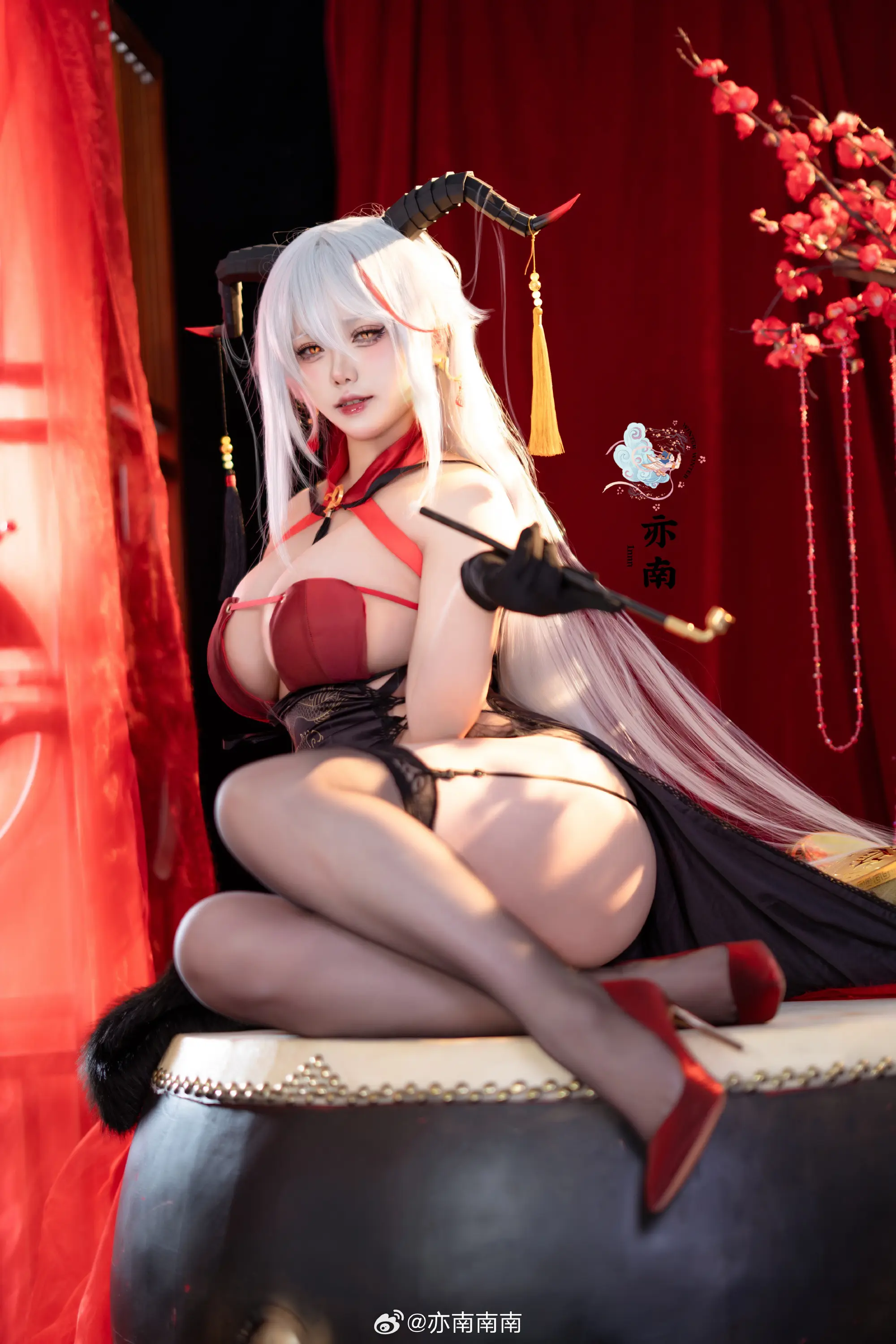 COSPLAY 正月初四送穷神 新年祝大家富瘦双全 碧蓝航线 埃吉尔@亦南南南 COSPLAY-第2张