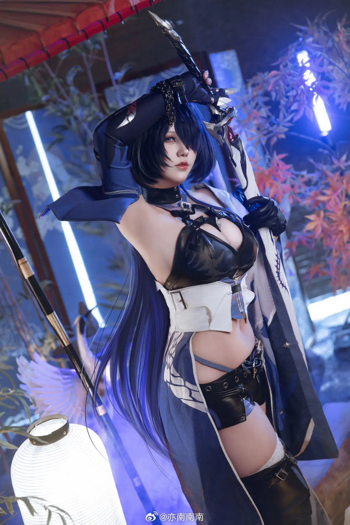 COSPLAY 自称「巡海游侠」的独行者，淡漠寡言 本名不详👺 崩坏星穹铁道 黄泉@亦南南南 COSPLAY-第13张