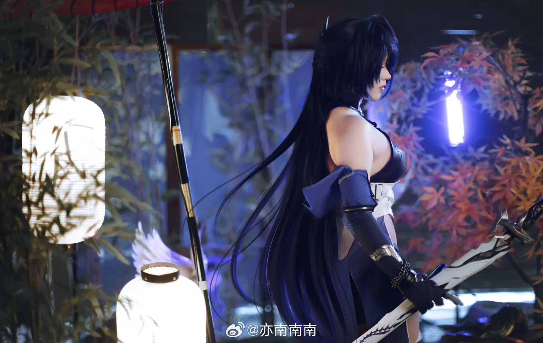 COSPLAY 自称「巡海游侠」的独行者，淡漠寡言 本名不详👺 崩坏星穹铁道 黄泉@亦南南南 COSPLAY-第3张