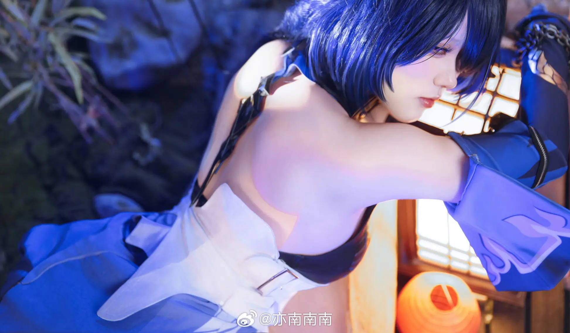 COSPLAY 自称「巡海游侠」的独行者，淡漠寡言 本名不详👺 崩坏星穹铁道 黄泉@亦南南南 COSPLAY-第9张