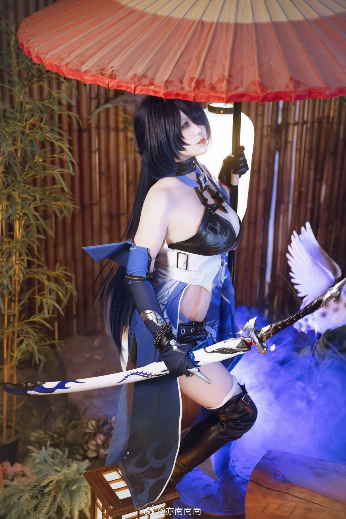 COSPLAY 自称「巡海游侠」的独行者，淡漠寡言 本名不详👺 崩坏星穹铁道 黄泉@亦南南南 COSPLAY-第15张