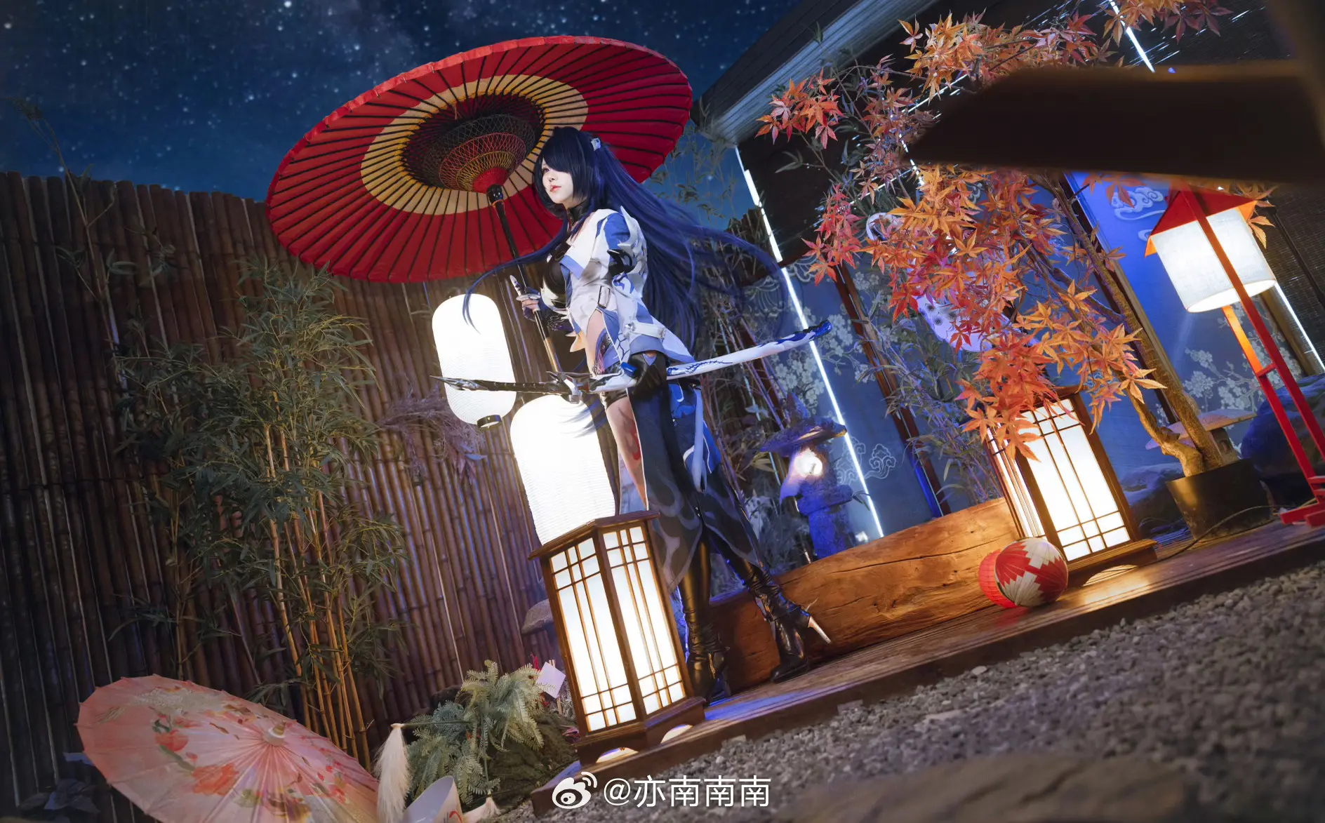 COSPLAY 自称「巡海游侠」的独行者，淡漠寡言 本名不详👺 崩坏星穹铁道 黄泉@亦南南南 COSPLAY-第2张