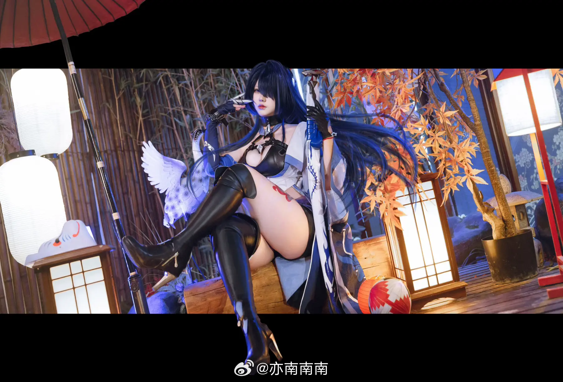 COSPLAY 自称「巡海游侠」的独行者，淡漠寡言 本名不详👺 崩坏星穹铁道 黄泉@亦南南南 COSPLAY-第7张
