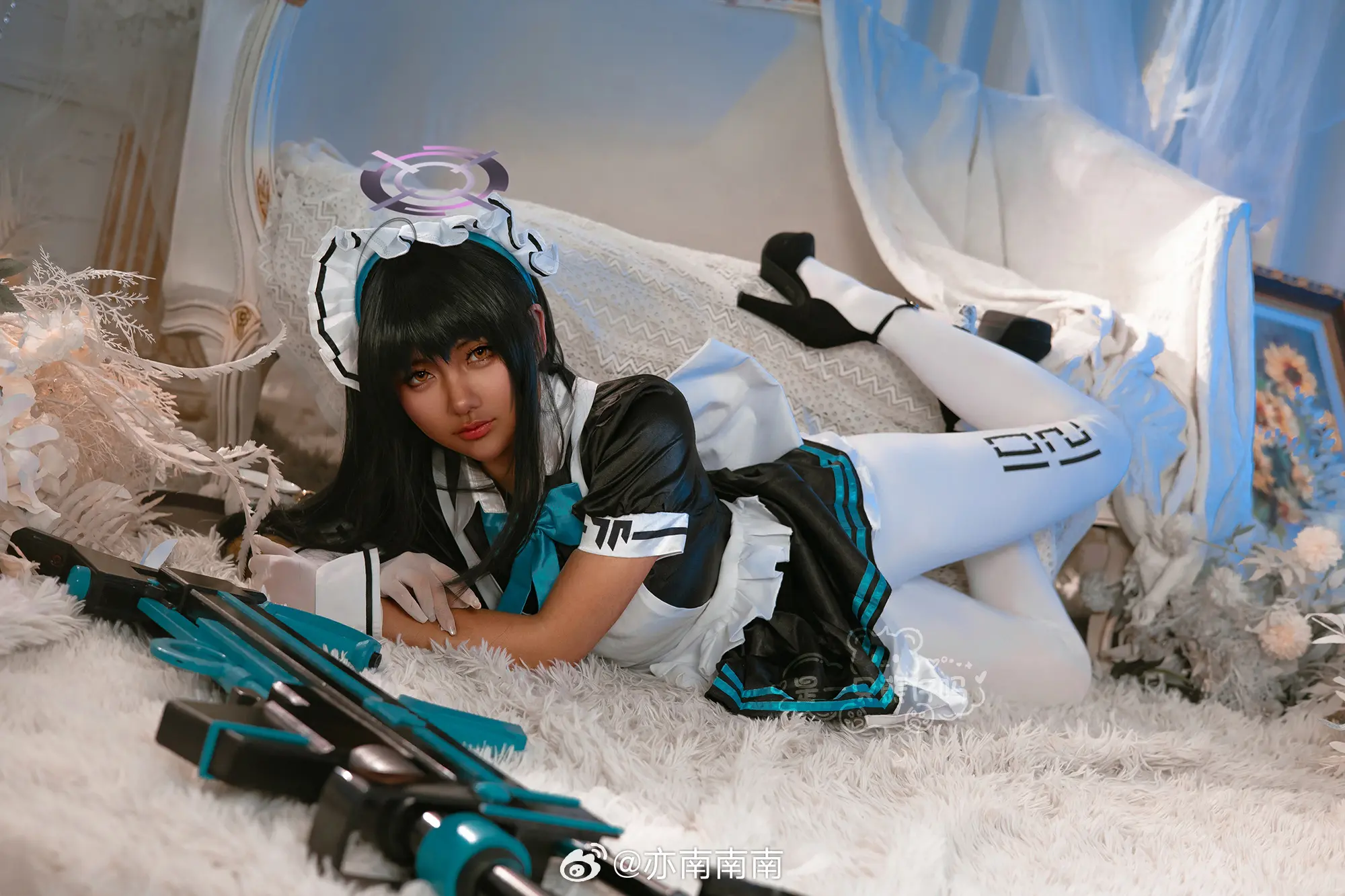 COSPLAY 蔚蓝档案 一之濑明日奈 角楯花凛@亦南南南 COSPLAY-第9张