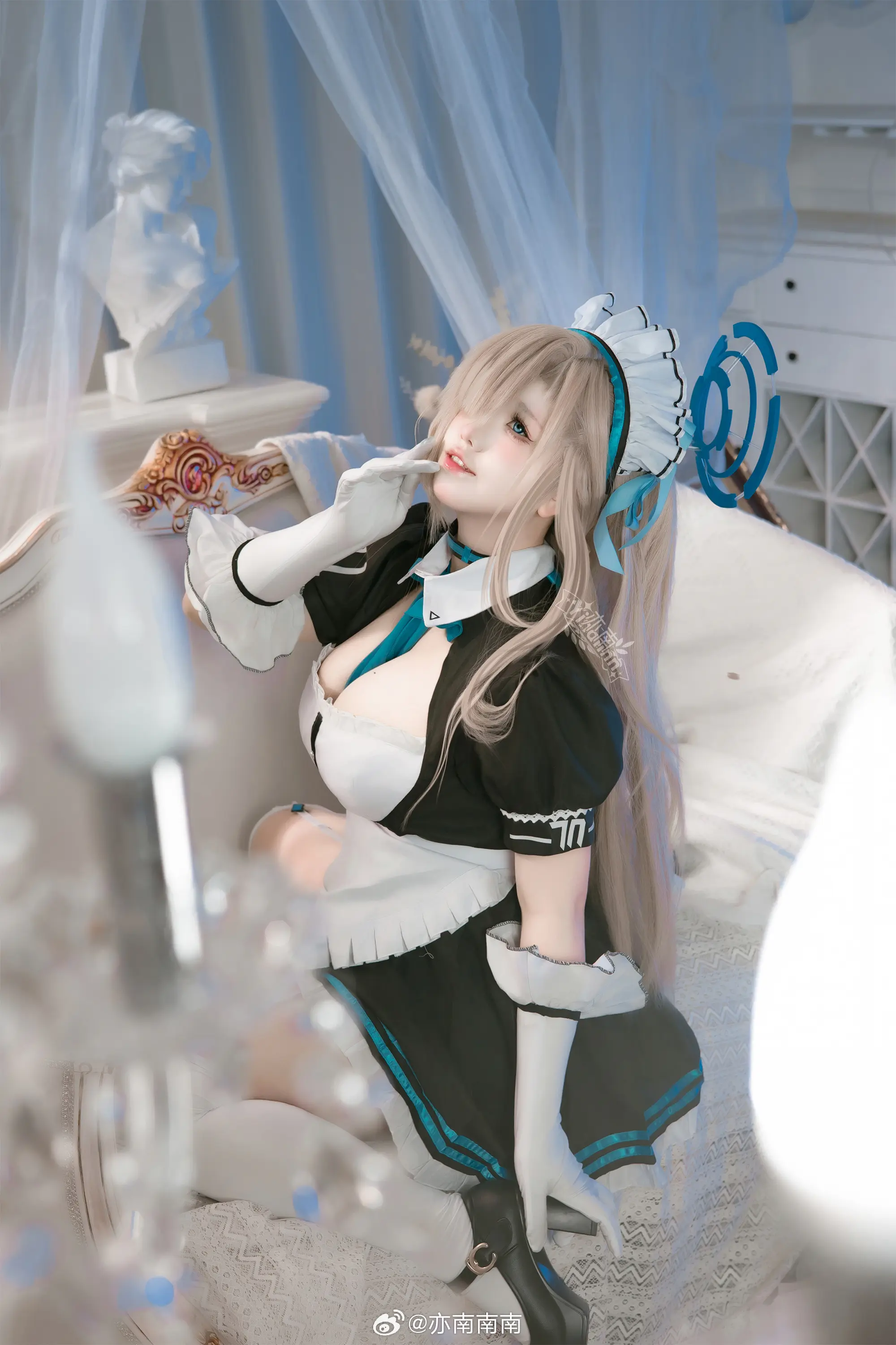 COSPLAY 蔚蓝档案 一之濑明日奈 角楯花凛@亦南南南 COSPLAY-第7张