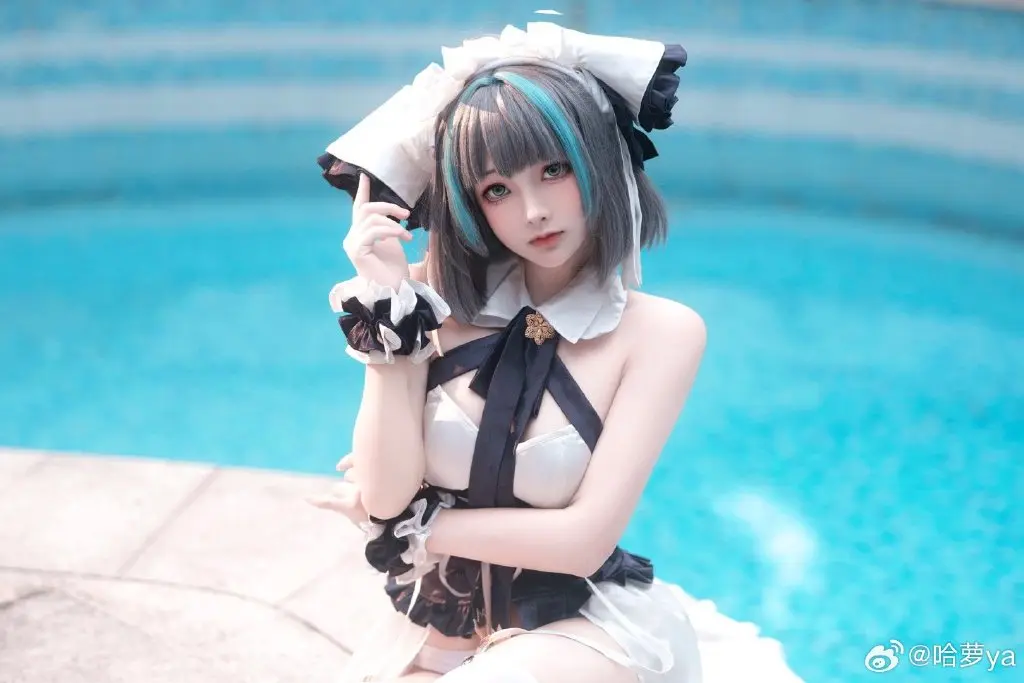 cosplay 指挥官、你在那边悄悄干嘛呢，让我看看 碧蓝航线 柴郡@哈萝ya COSPLAY-第2张