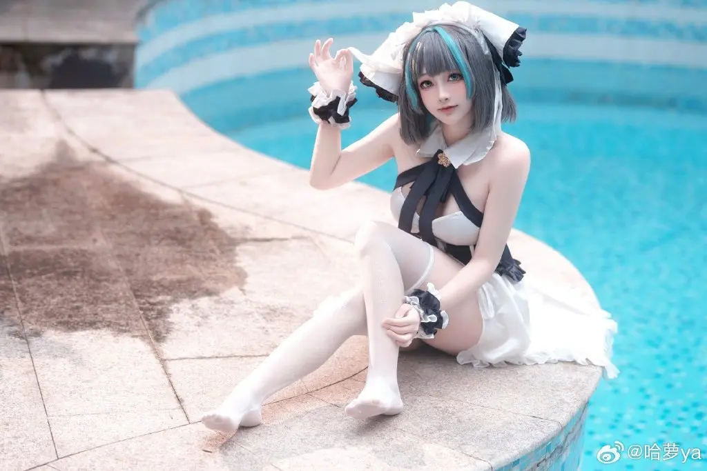 cosplay 指挥官、你在那边悄悄干嘛呢，让我看看 碧蓝航线 柴郡@哈萝ya COSPLAY-第4张