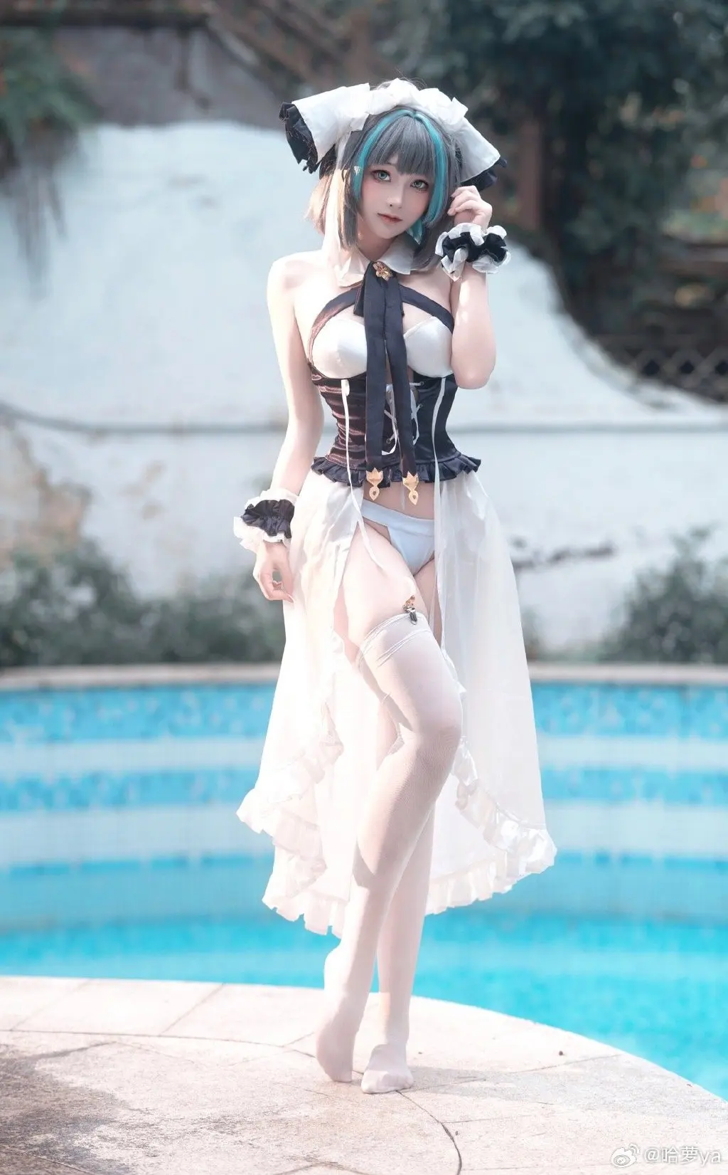cosplay 指挥官、你在那边悄悄干嘛呢，让我看看 碧蓝航线 柴郡@哈萝ya COSPLAY-第7张
