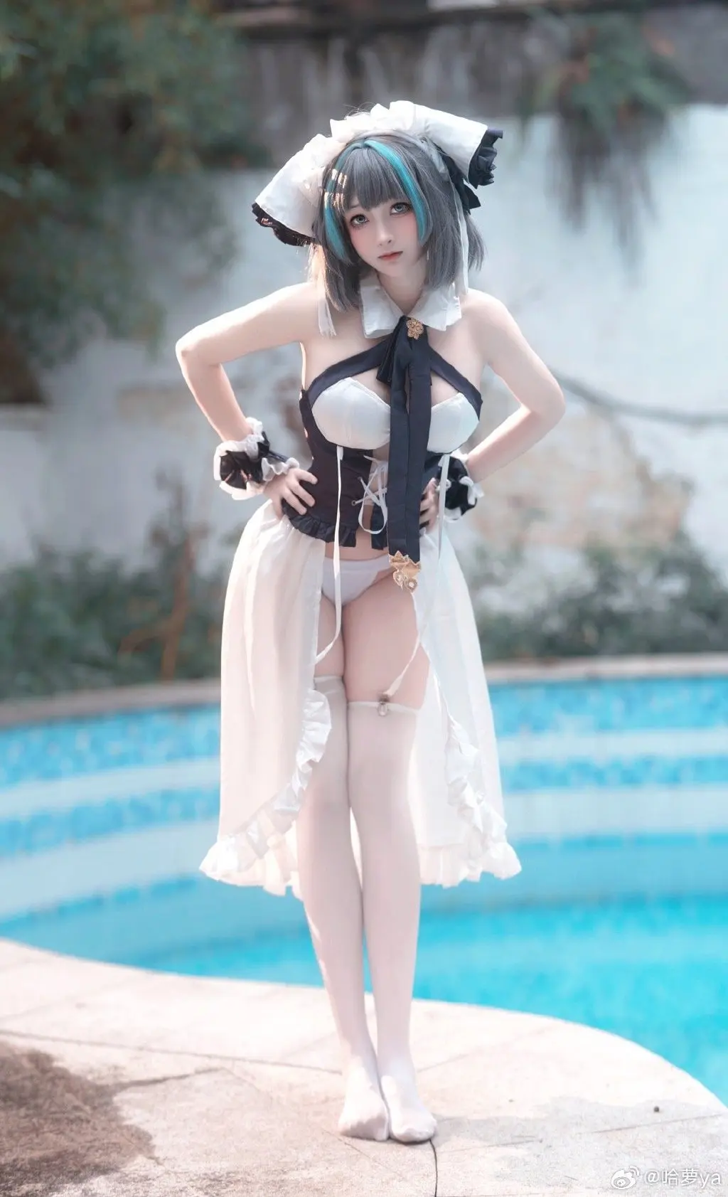 cosplay 指挥官、你在那边悄悄干嘛呢，让我看看 碧蓝航线 柴郡@哈萝ya COSPLAY-第8张