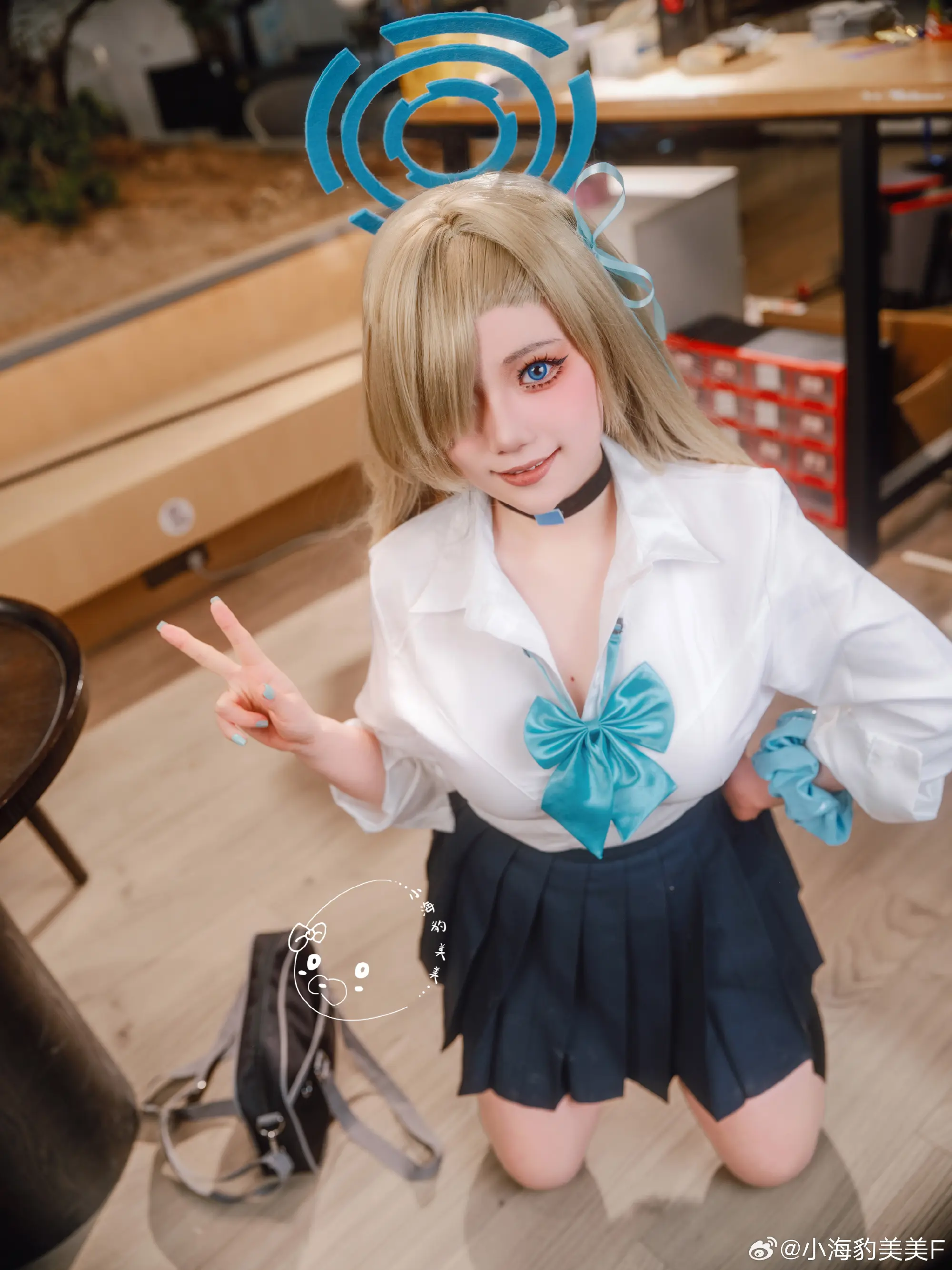 COSPLAY 蔚蓝档案 一之濑明日奈@小海豹美美F COSPLAY-第6张