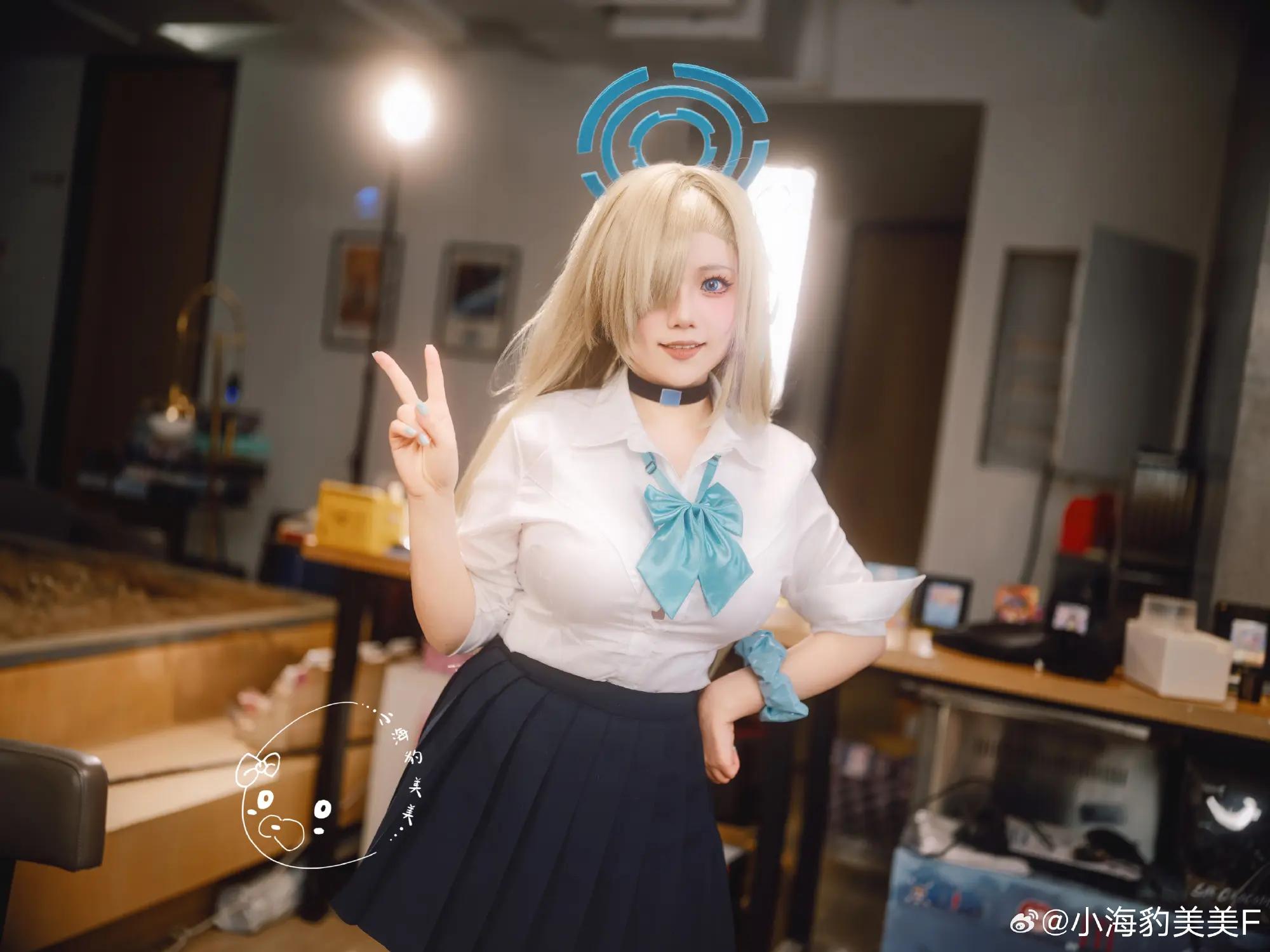 COSPLAY 蔚蓝档案 一之濑明日奈@小海豹美美F COSPLAY-第7张