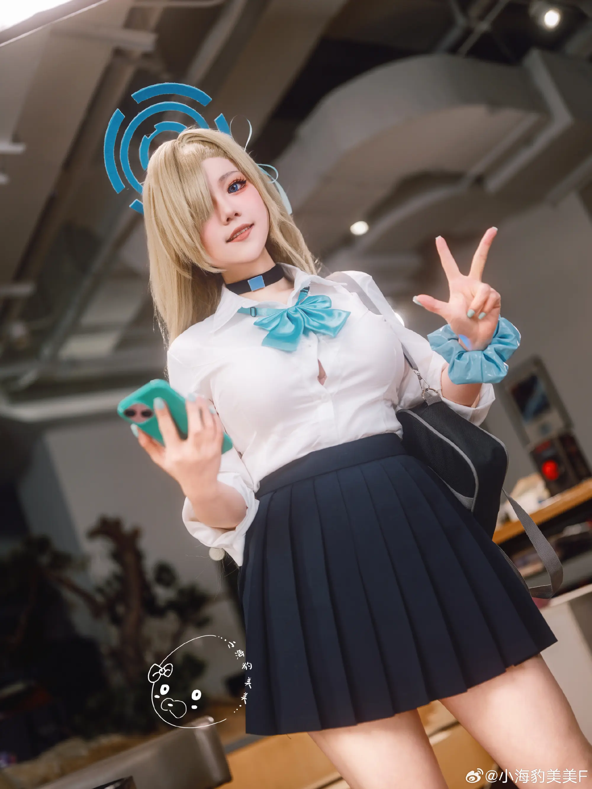 COSPLAY 蔚蓝档案 一之濑明日奈@小海豹美美F COSPLAY-第8张