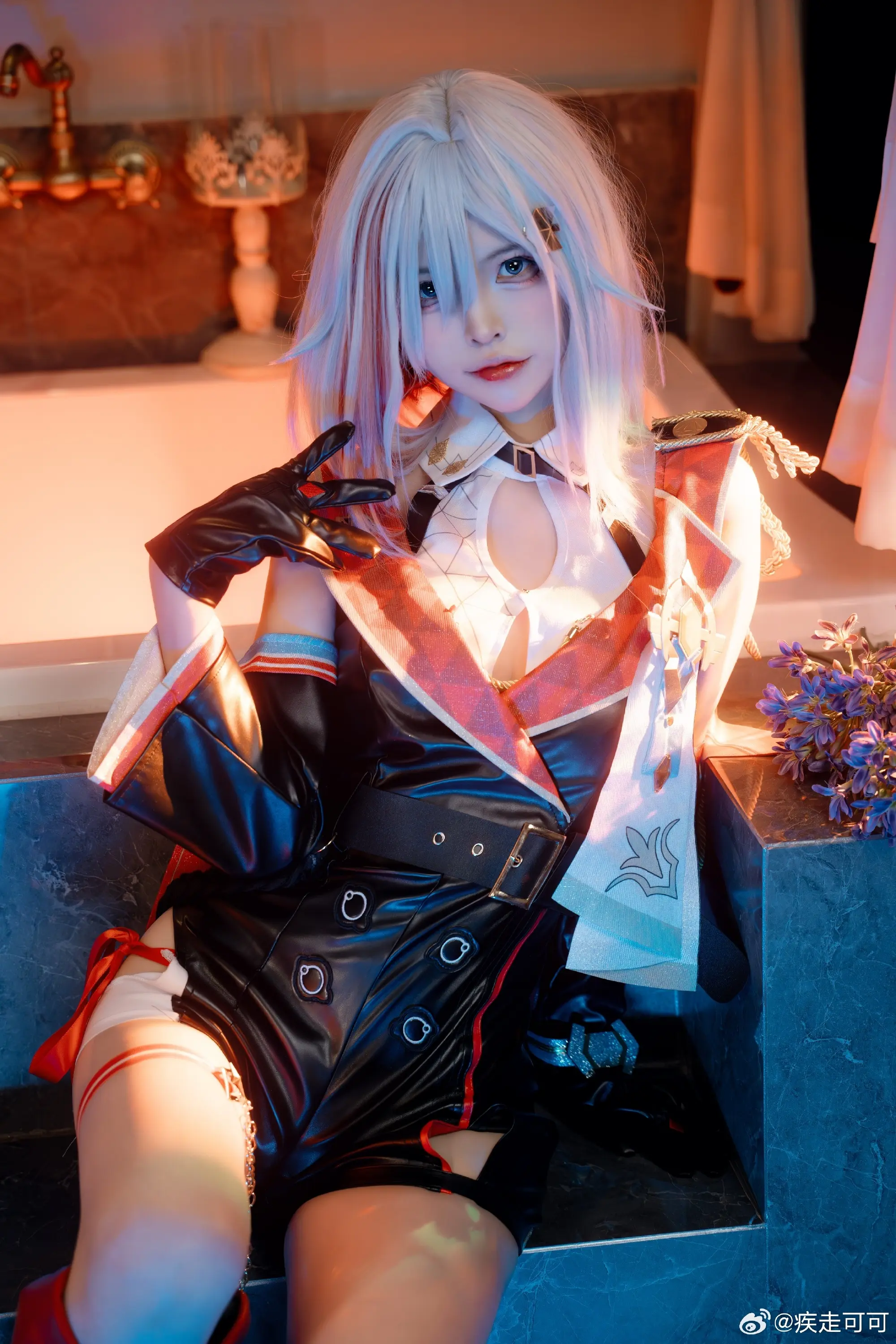 cosplay 目光放远，聚焦长线……就是投资成功的秘诀！ 崩坏星穹铁道 托帕cos@疾走可可-公众号小姨ai