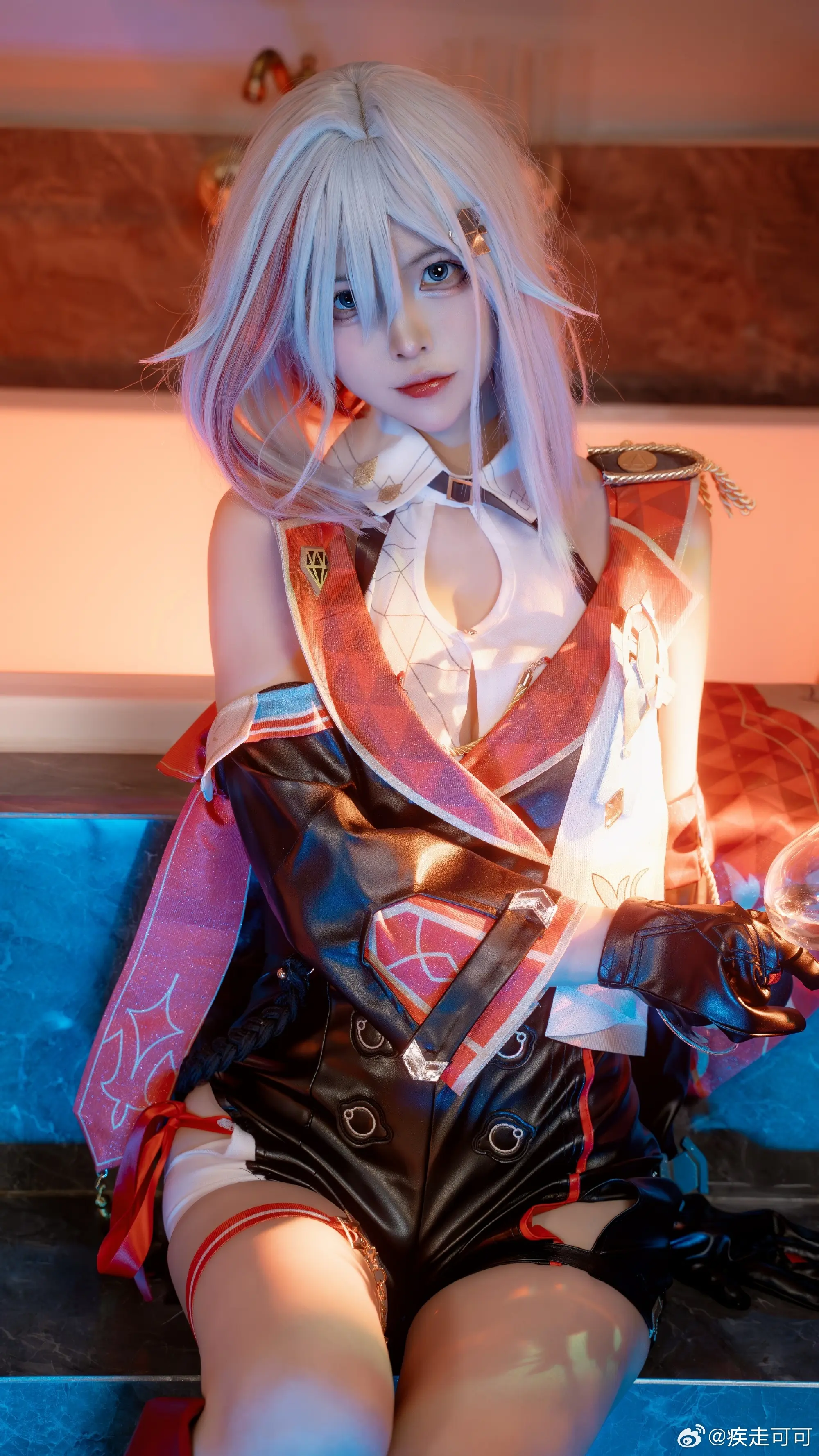 cosplay 目光放远，聚焦长线……就是投资成功的秘诀！ 崩坏星穹铁道 托帕cos@疾走可可 COSPLAY-第4张
