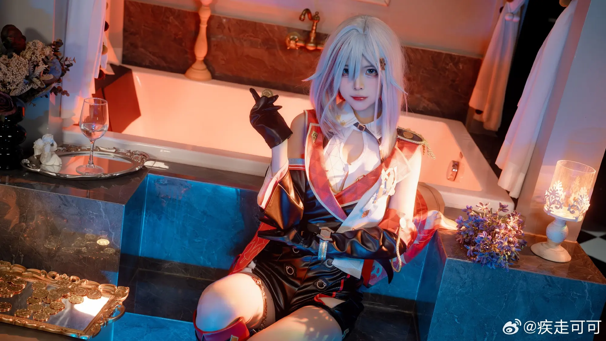 cosplay 目光放远，聚焦长线……就是投资成功的秘诀！ 崩坏星穹铁道 托帕cos@疾走可可 COSPLAY-第5张