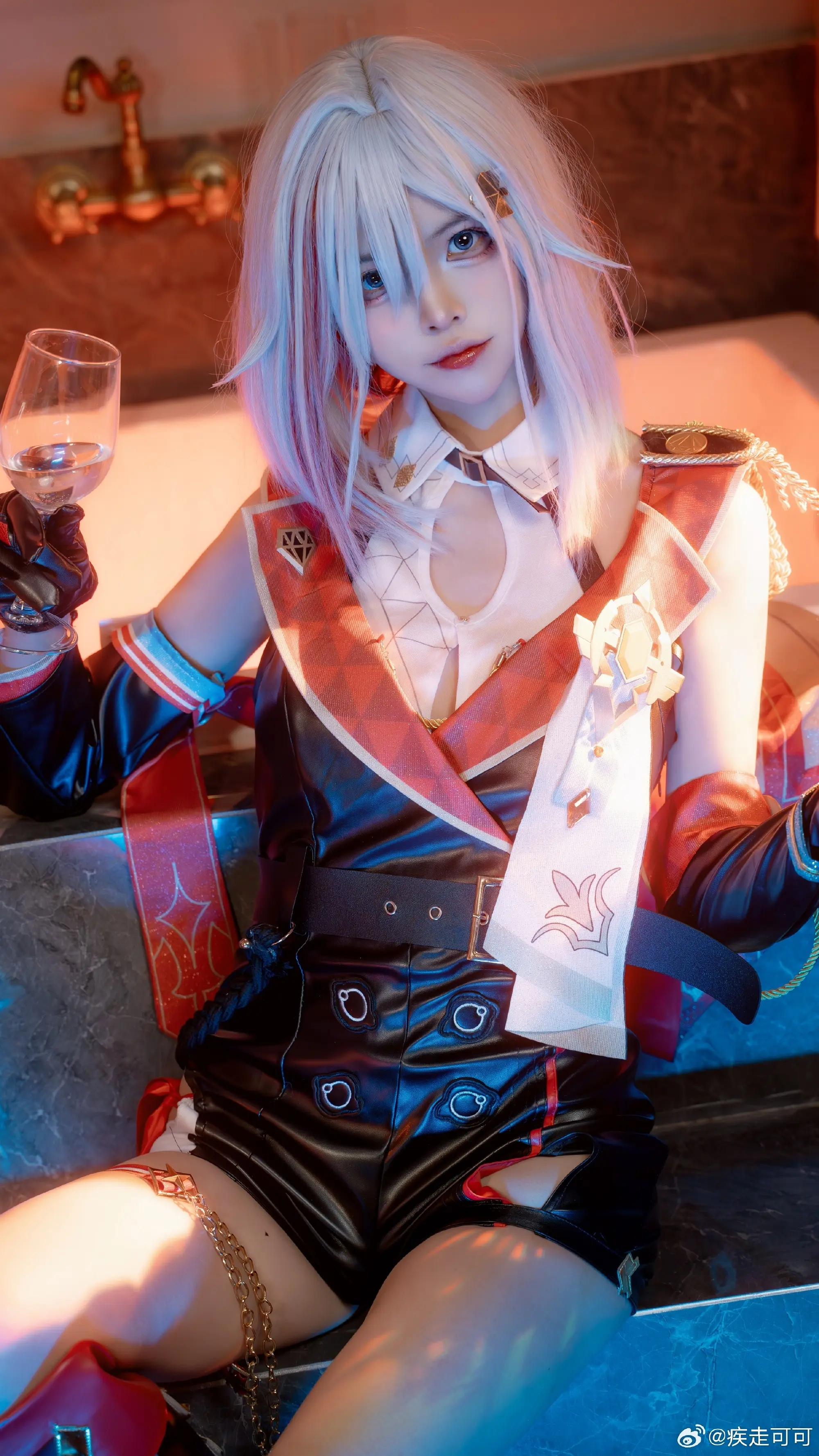 cosplay 目光放远，聚焦长线……就是投资成功的秘诀！ 崩坏星穹铁道 托帕cos@疾走可可 COSPLAY-第6张
