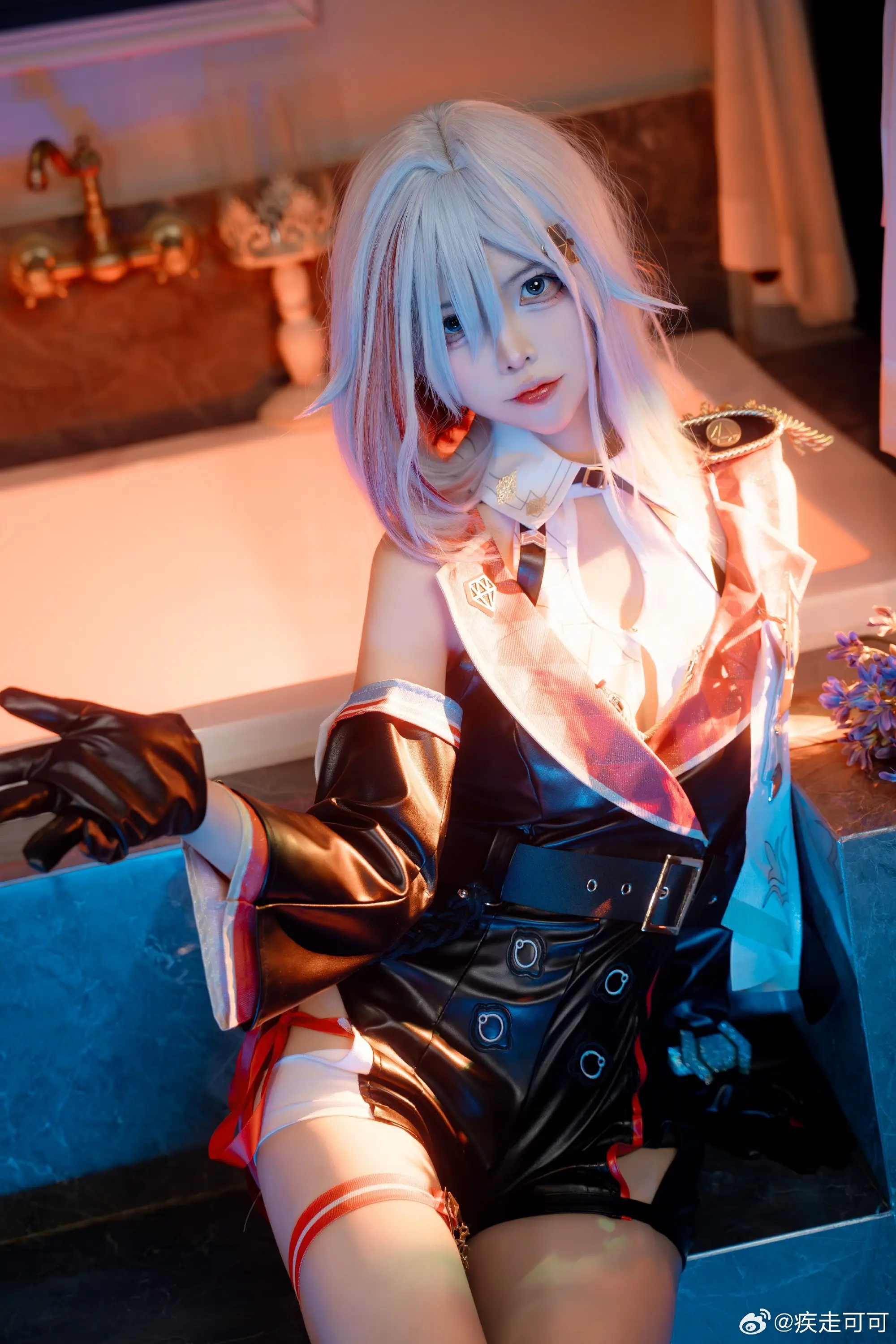 cosplay 目光放远，聚焦长线……就是投资成功的秘诀！ 崩坏星穹铁道 托帕cos@疾走可可 COSPLAY-第9张