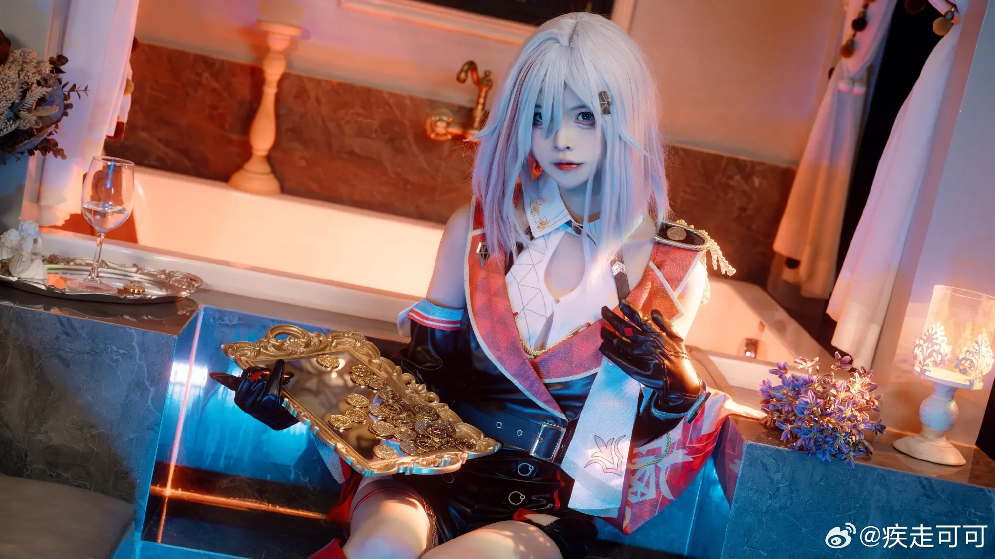 cosplay 目光放远，聚焦长线……就是投资成功的秘诀！ 崩坏星穹铁道 托帕cos@疾走可可 COSPLAY-第10张