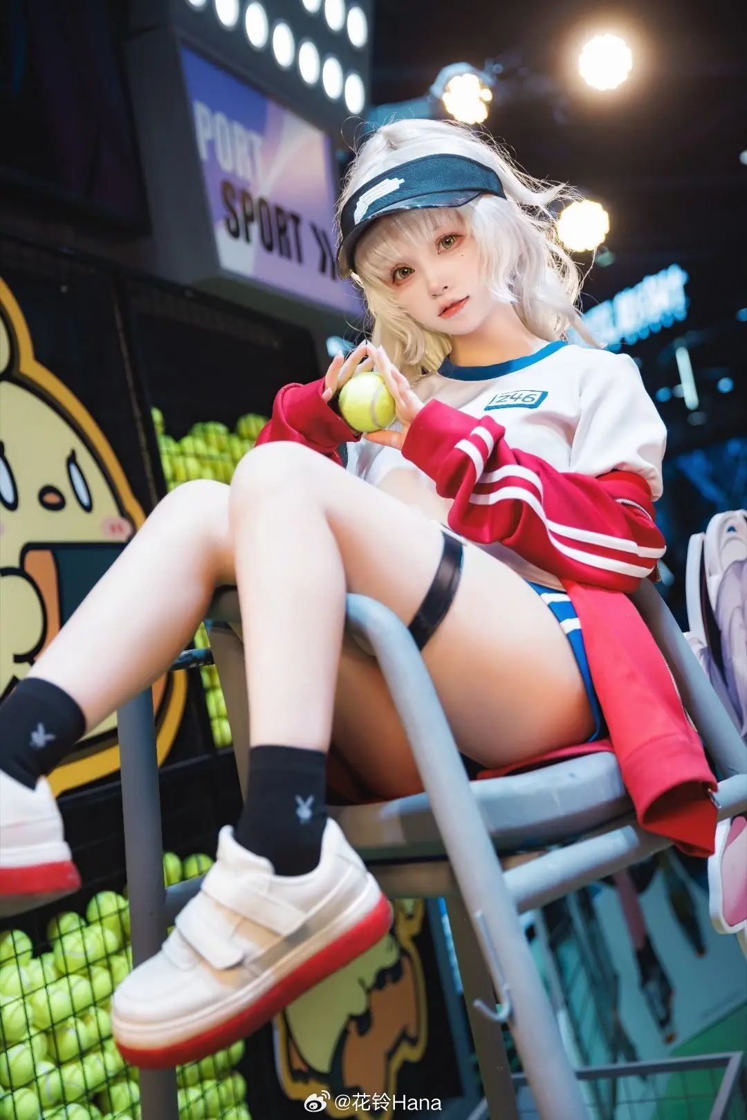 COSPLAY 唔…果然运动对我来说还是太累了w……碧蓝航线@花铃Hana-公众号小姨ai