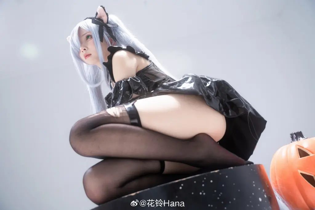 今天是不是可以向指挥官要糖果来着… 🎃雅努斯-万圣喵喵惊悚夜🎃@花铃Hana COSPLAY-第6张