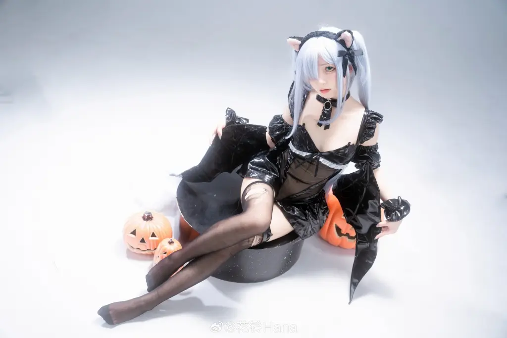 今天是不是可以向指挥官要糖果来着… 🎃雅努斯-万圣喵喵惊悚夜🎃@花铃Hana COSPLAY-第7张
