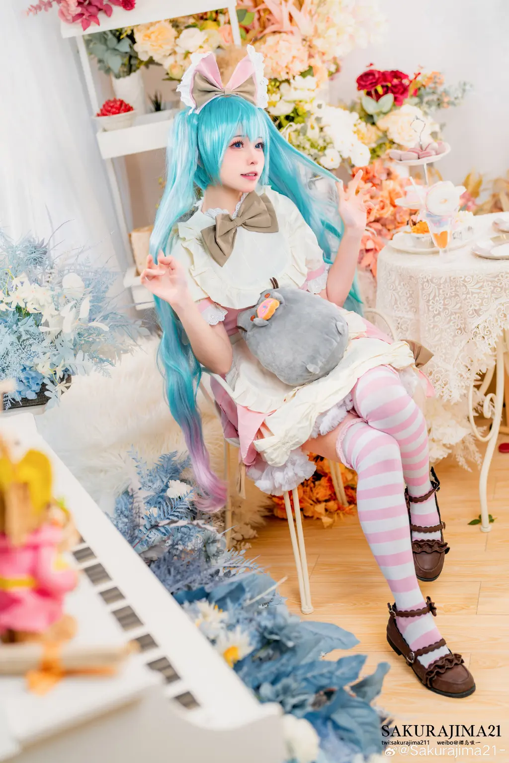 miku胖吉猫@Sakurajima21- COSPLAY-第10张