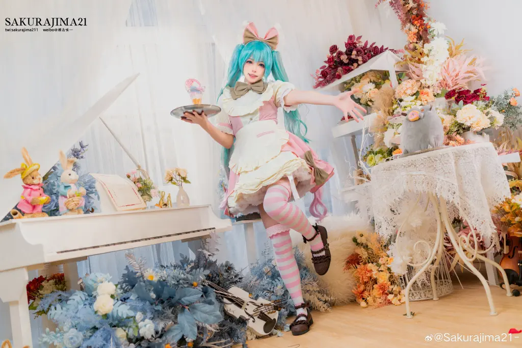 miku胖吉猫@Sakurajima21- COSPLAY-第3张