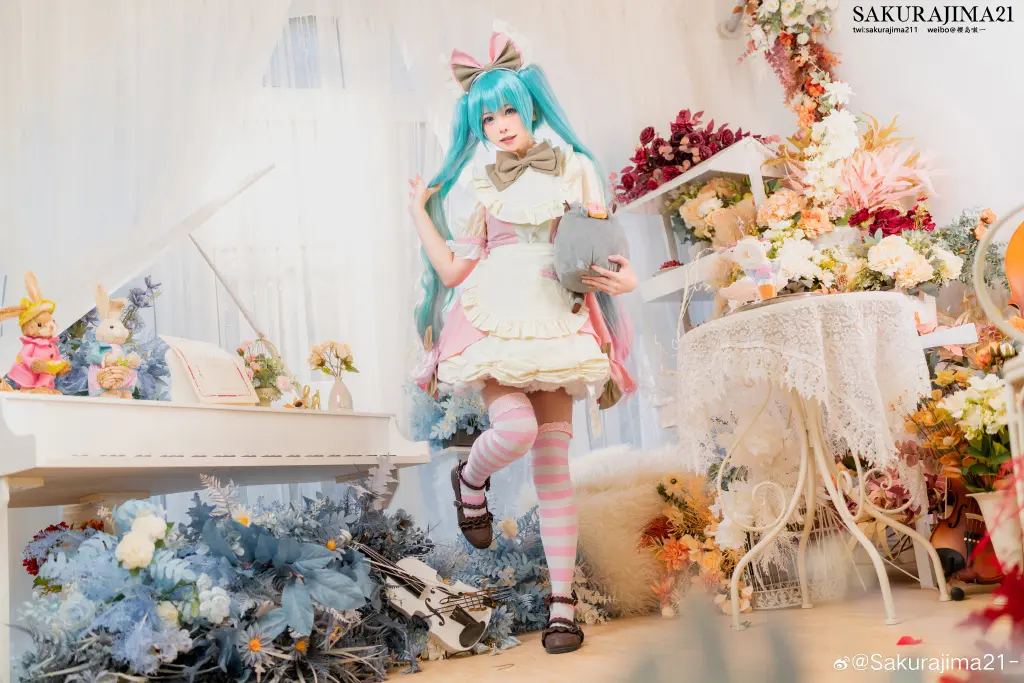 miku胖吉猫@Sakurajima21- COSPLAY-第4张