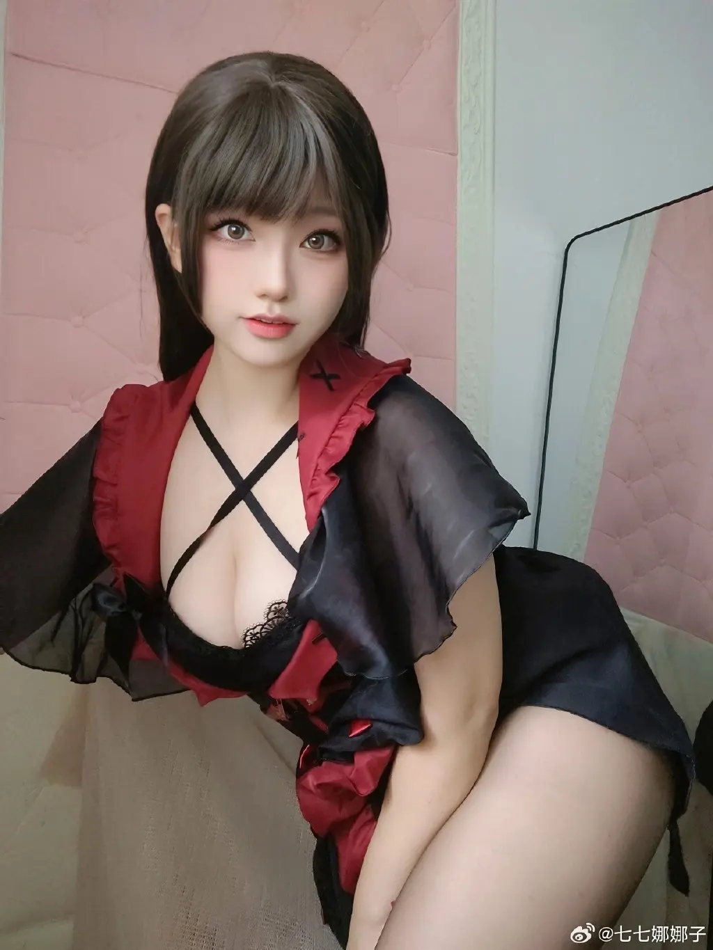 万圣节贺图来啦！是七七小恶魔嘿嘿  ~ ​​​@七七娜娜子 COSPLAY-第4张