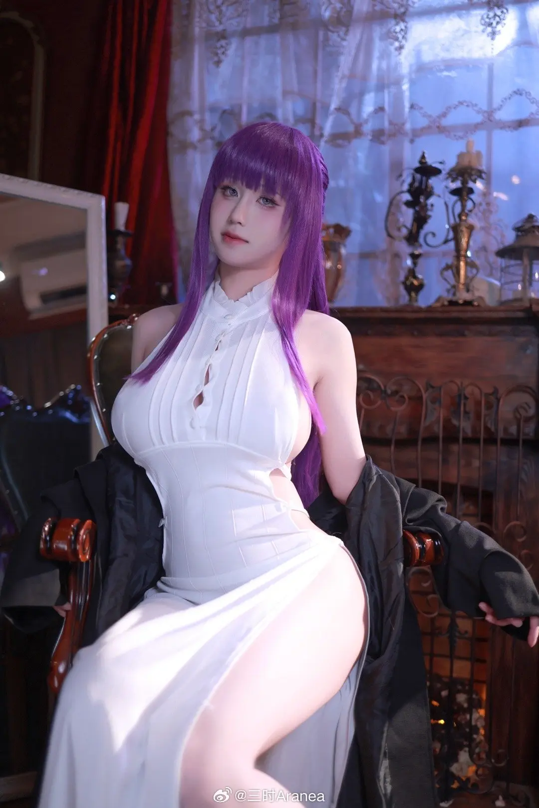 COSPLAY 葬送的芙莉莲 菲伦 🔮肥伦の色诱魔法🔮@三时Aranea COSPLAY-第3张