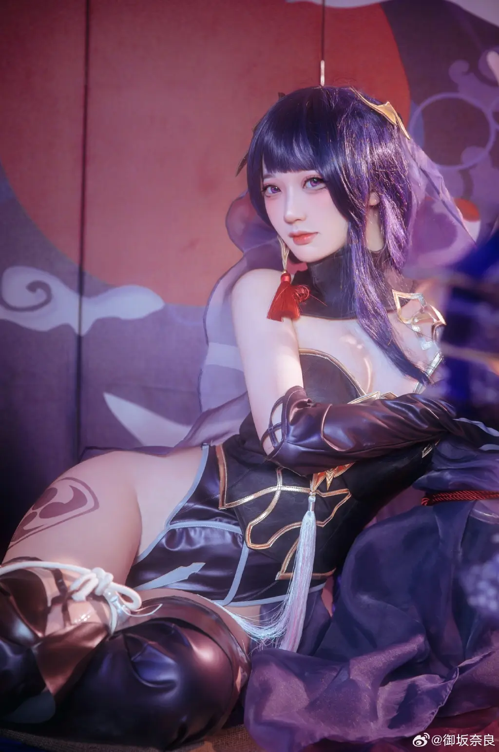 cosplay 最近大家都在问这套图所以再发一下٩(๑`н´๑)۶ 原神 雷电将军@御坂奈良 COSPLAY-第3张