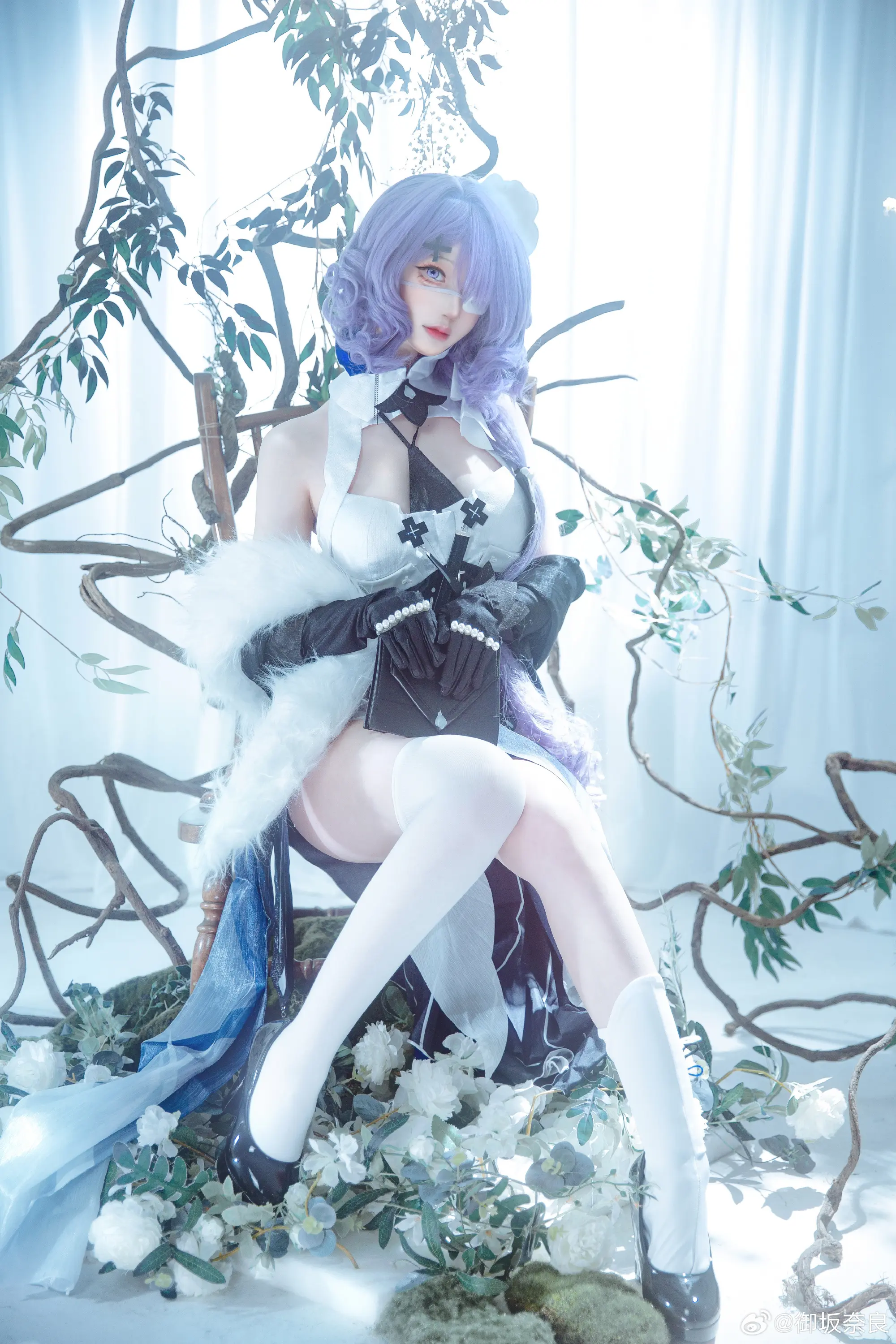 cosplay 明日方舟 絮雨@御坂奈良 COSPLAY-第5张