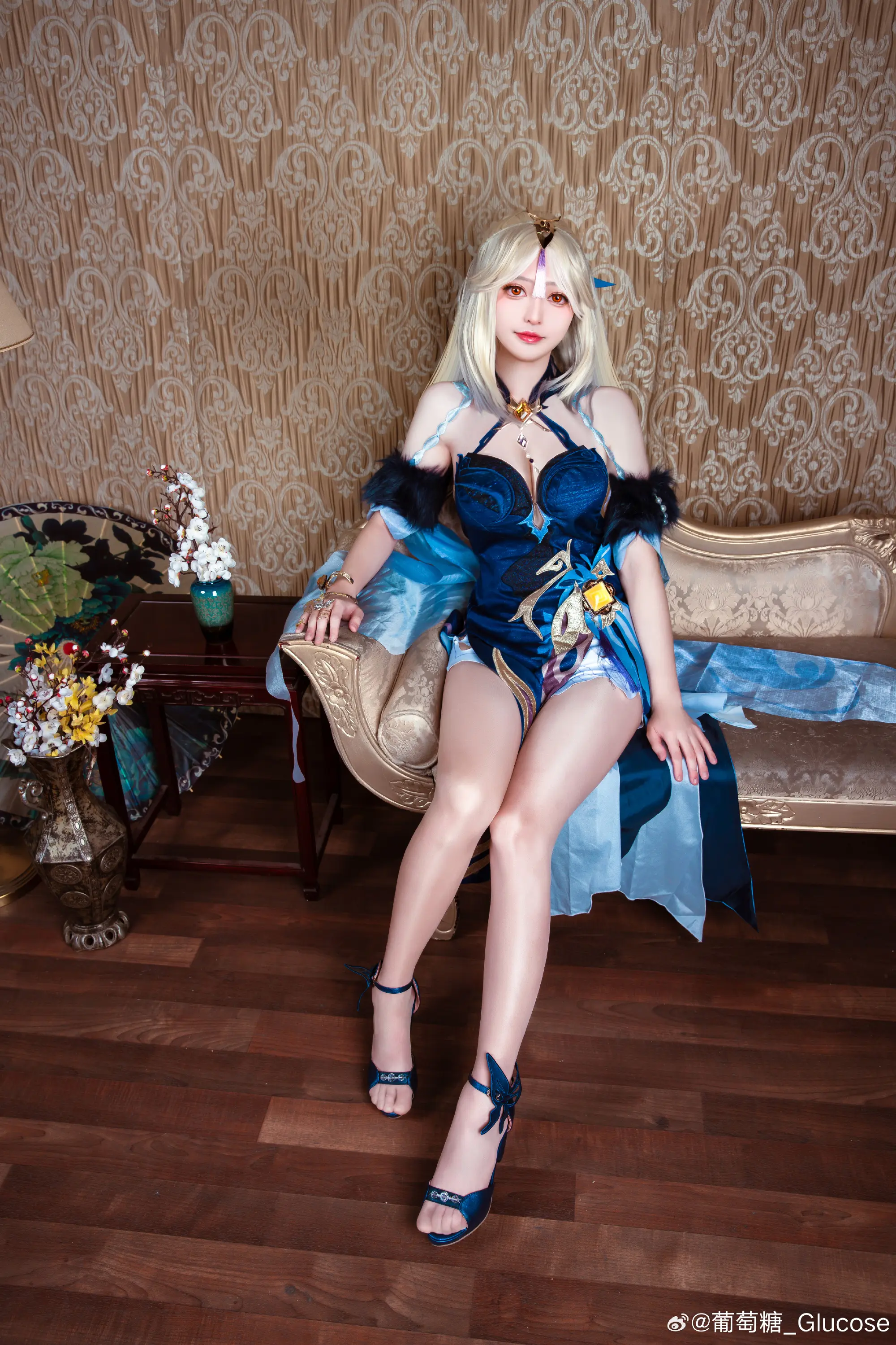 cosplay 原神 凝光@葡萄糖_Glucose COSPLAY-第4张