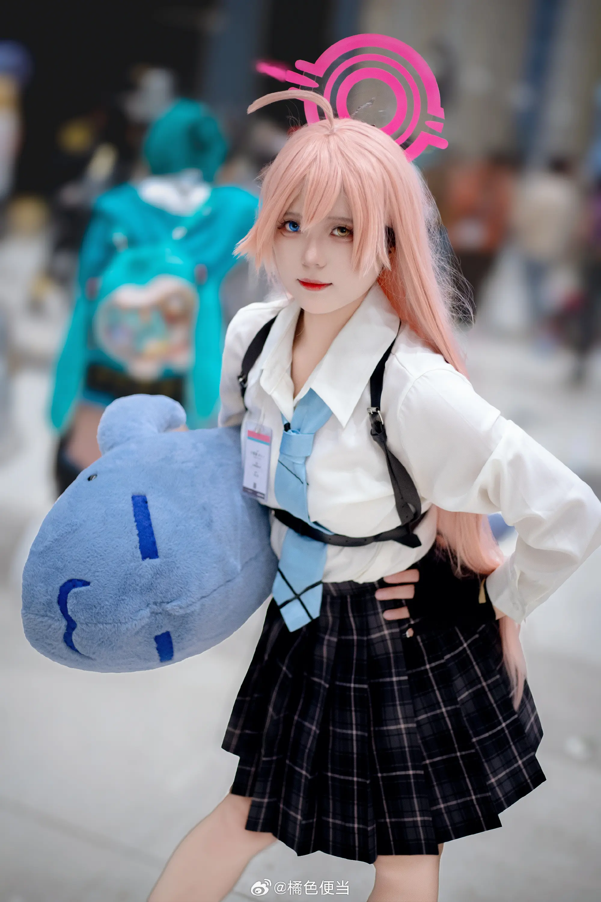 cosplay 还是ad02的场照！碧蓝档案cos 小鸟游星野@橘色便当 COSPLAY-第5张