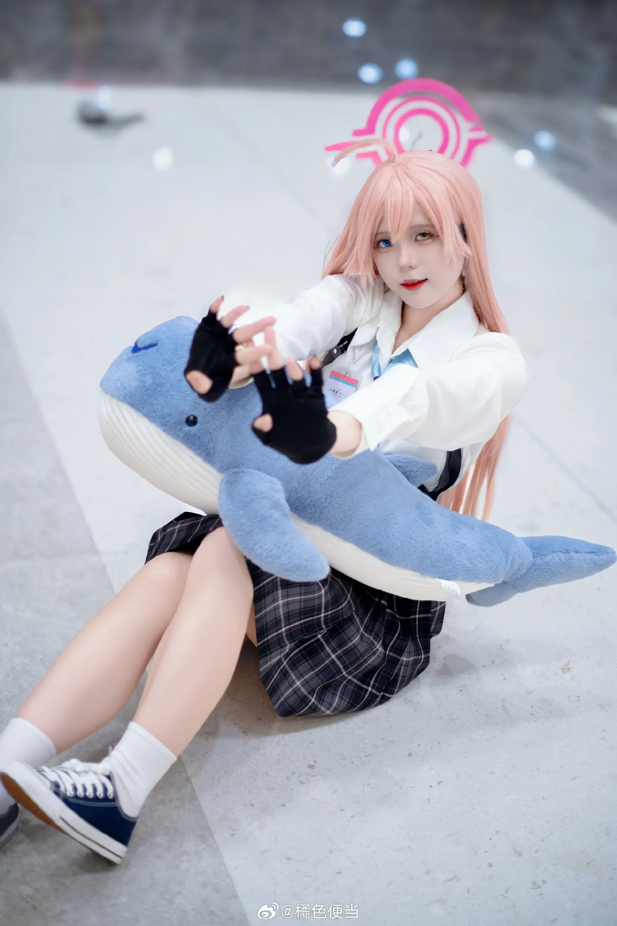cosplay 还是ad02的场照！碧蓝档案cos 小鸟游星野@橘色便当 COSPLAY-第10张