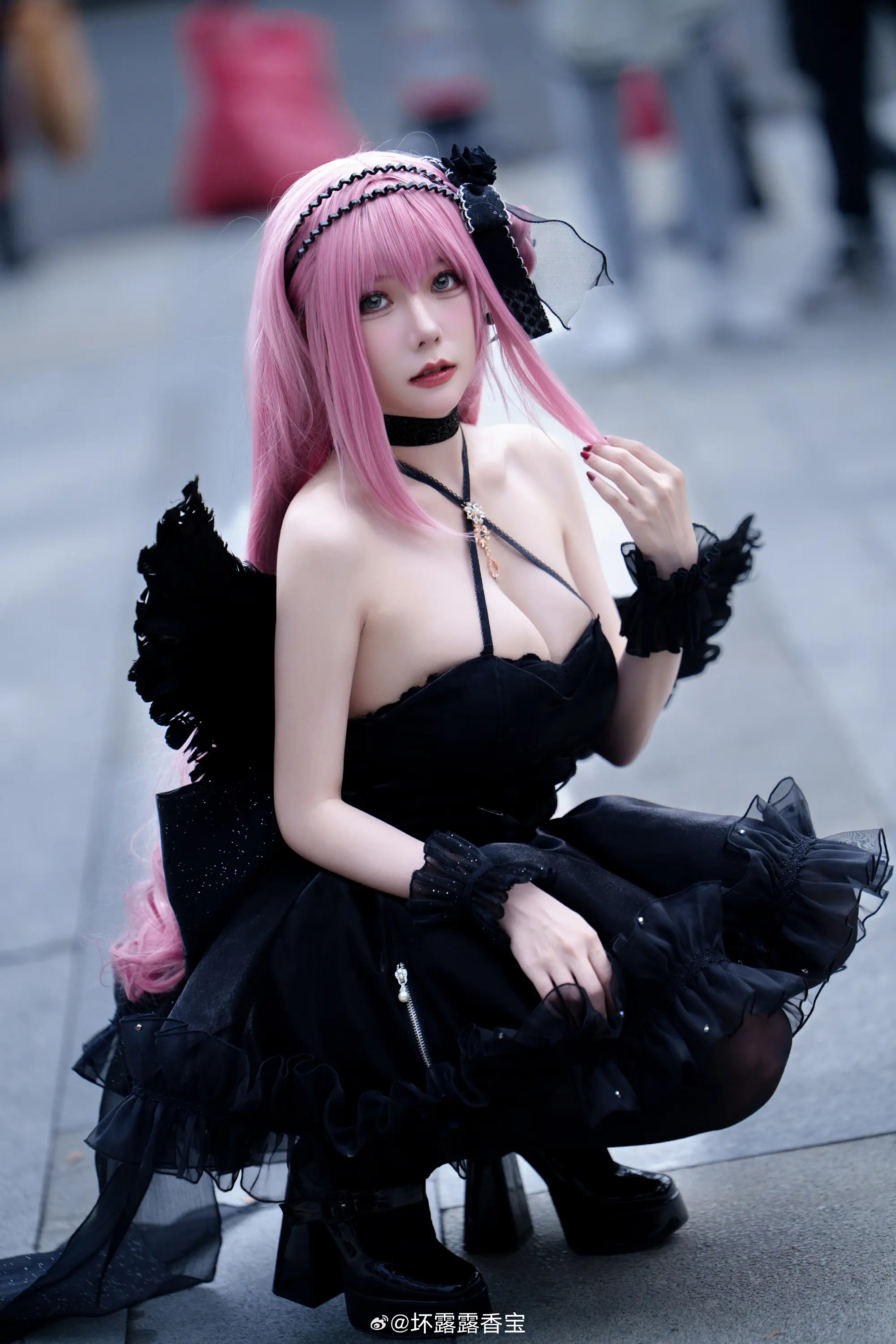 COSPLAY nikke 桃乐丝@坏露露香宝-公众号小姨ai
